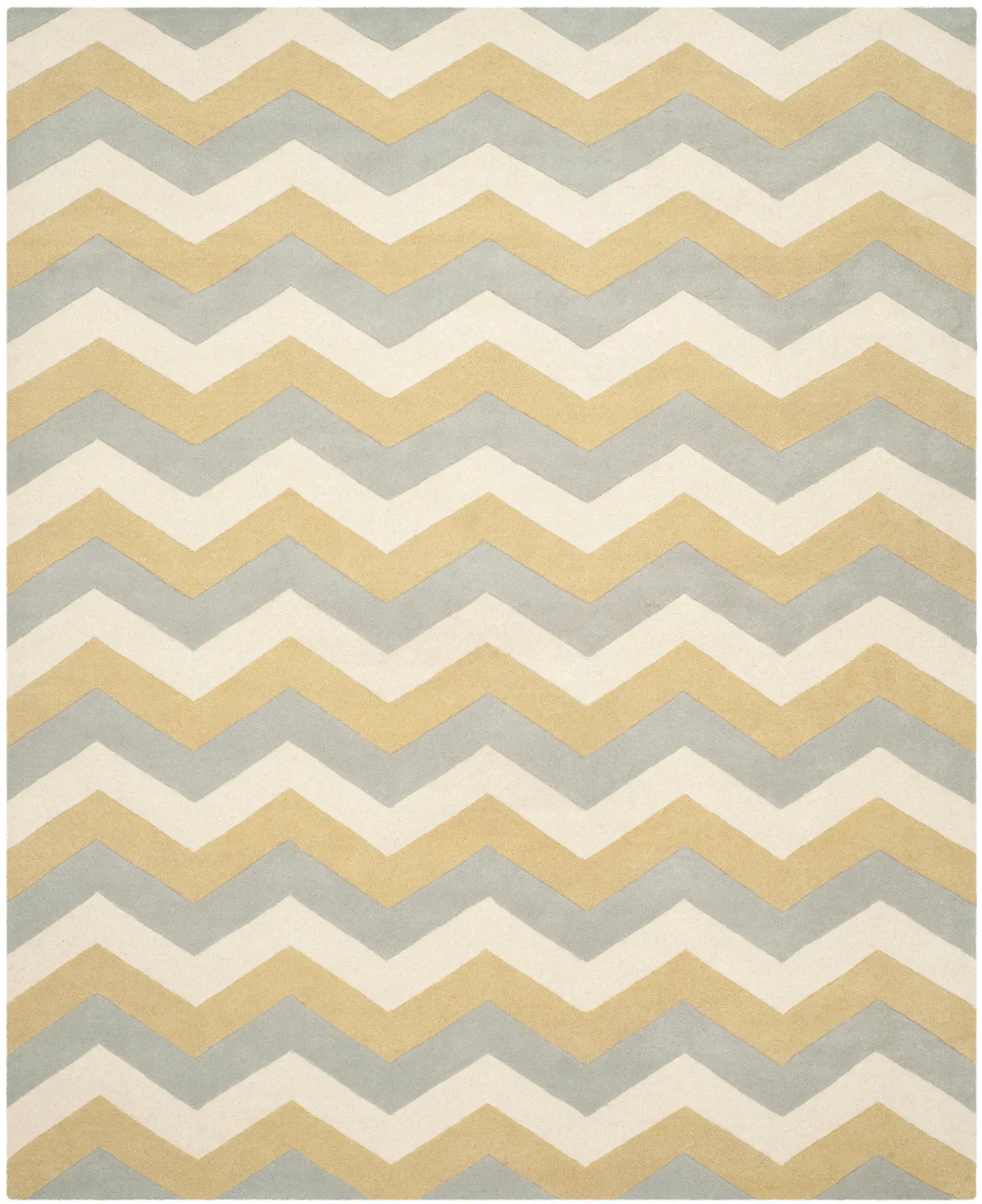 Chatham Chevron Hand-Tufted Wool Rug