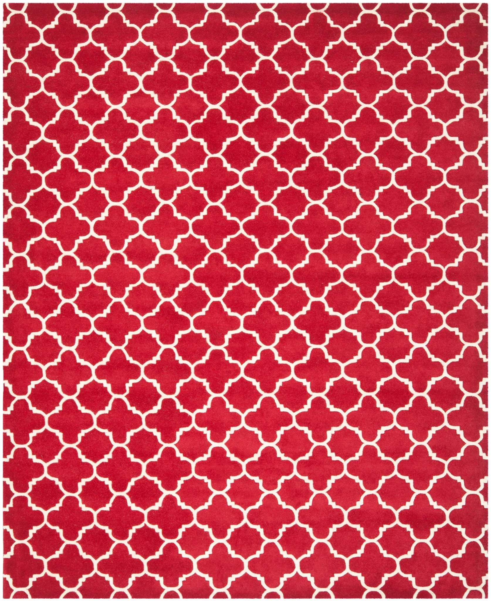 Chatham Small Trellis Hand-Tufted Wool Rug