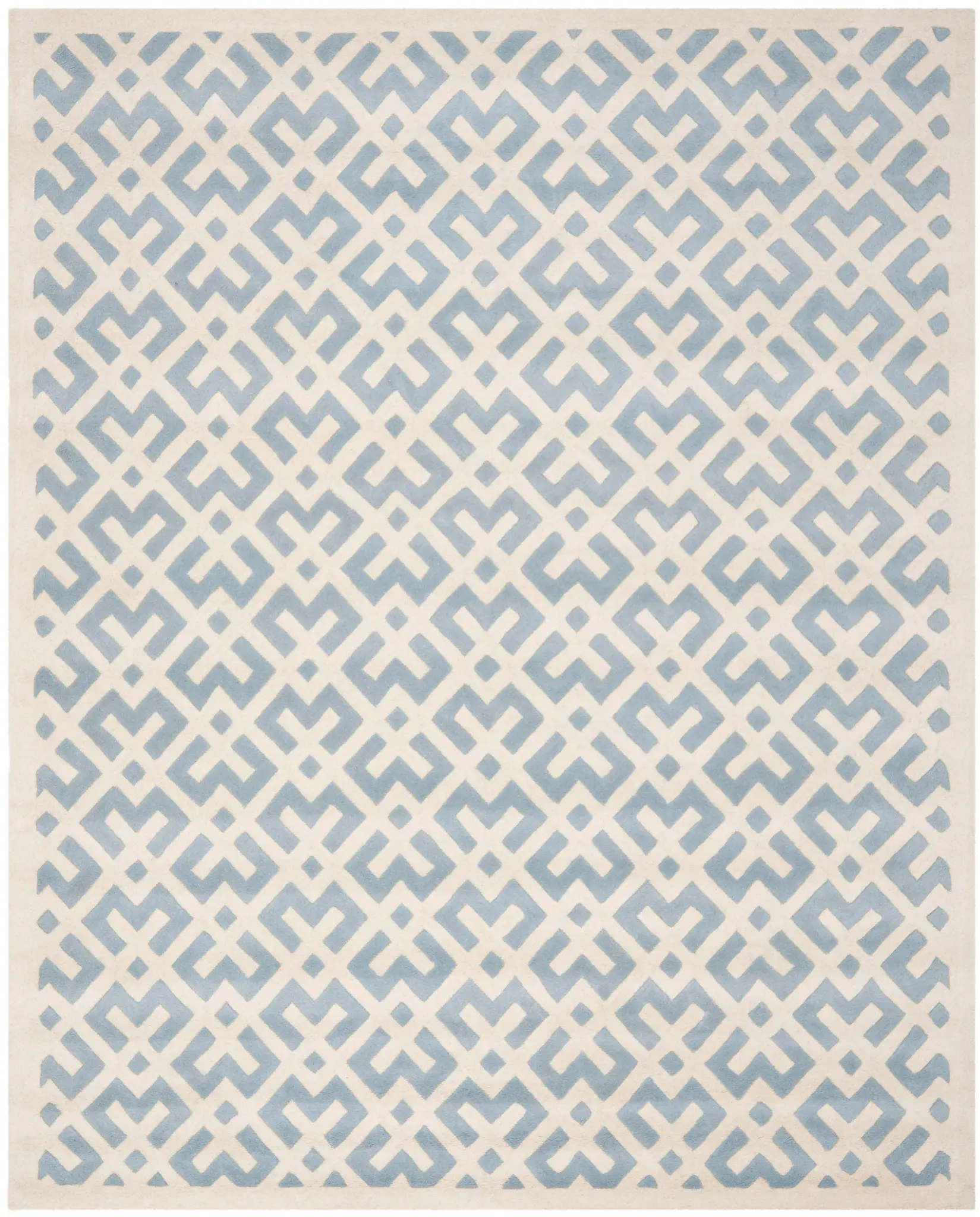 Chatham Fretwork Hand-Tufted Wool Rug