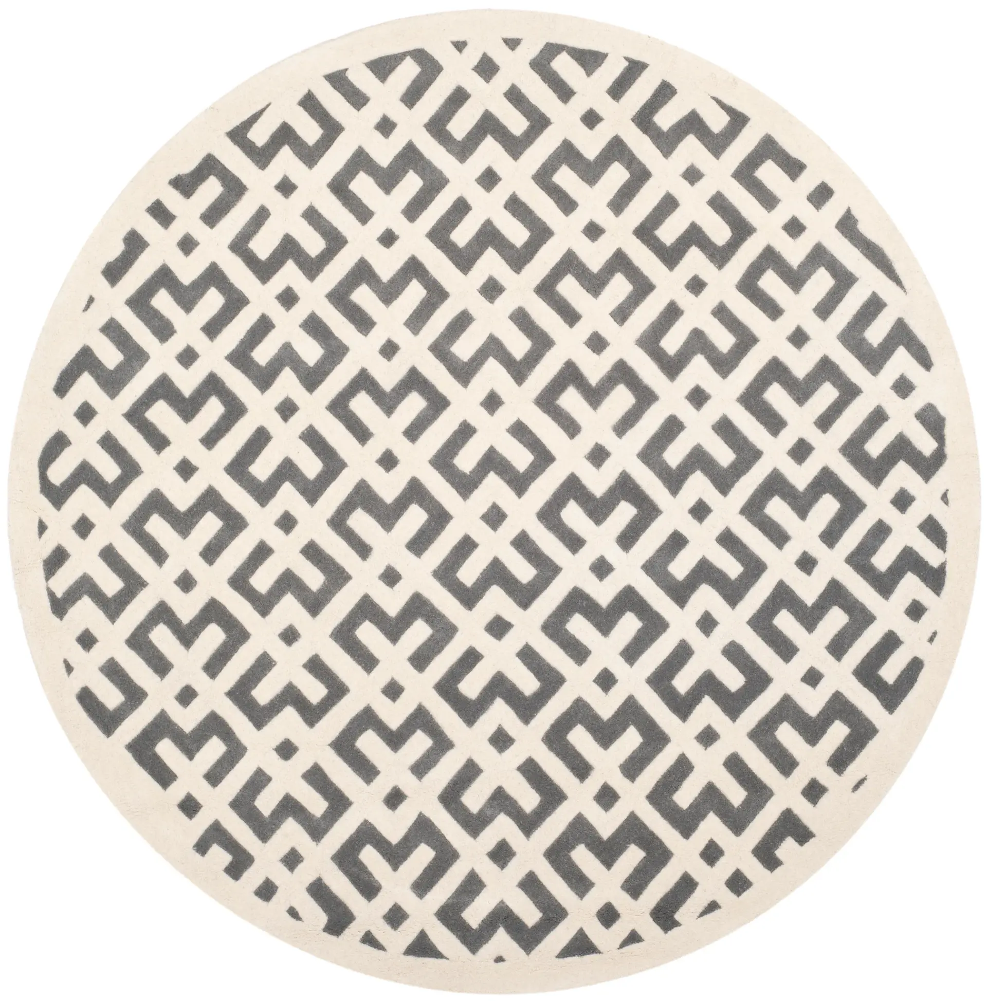 Chatham Fretwork Hand-Tufted Wool Rug