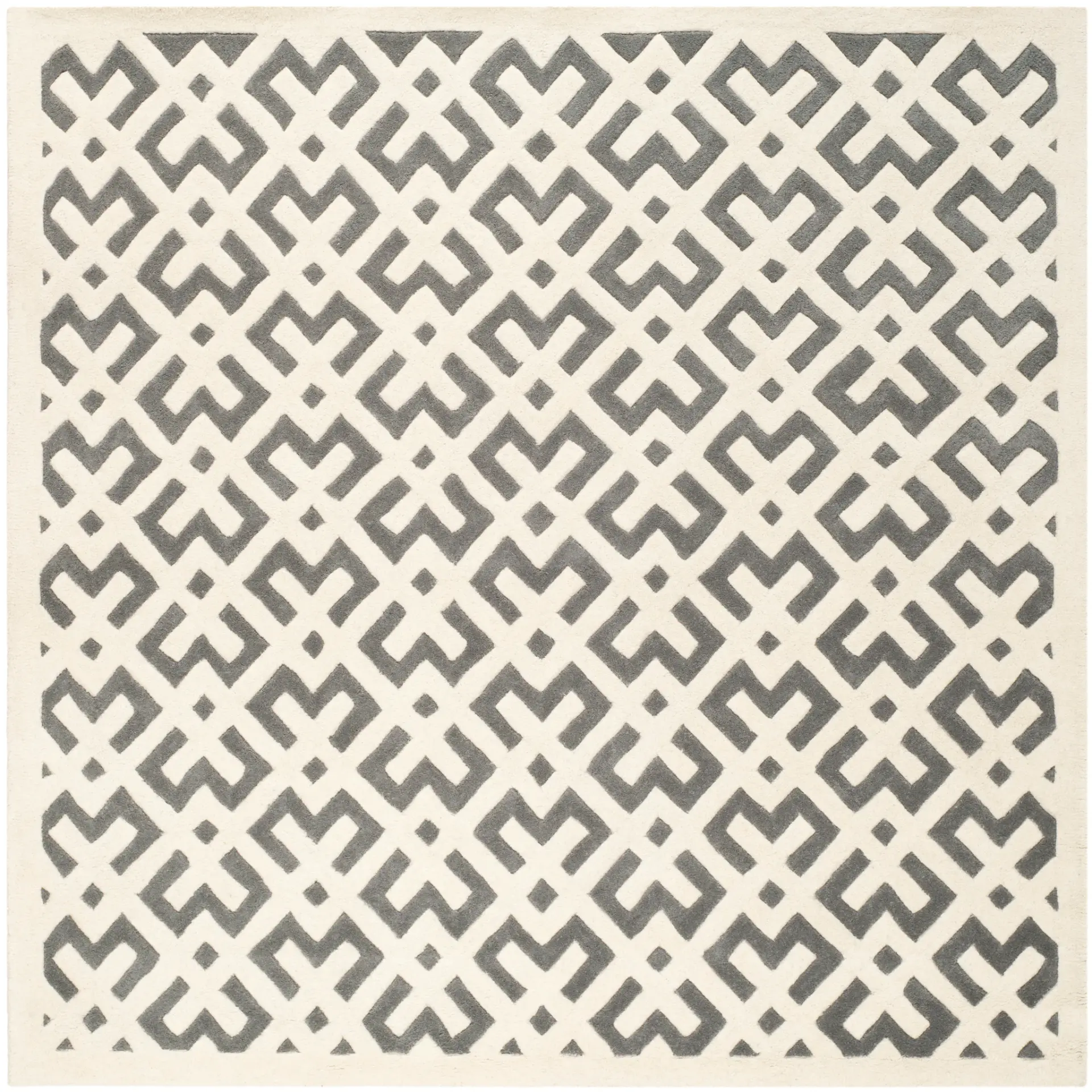 Chatham Fretwork Hand-Tufted Wool Rug