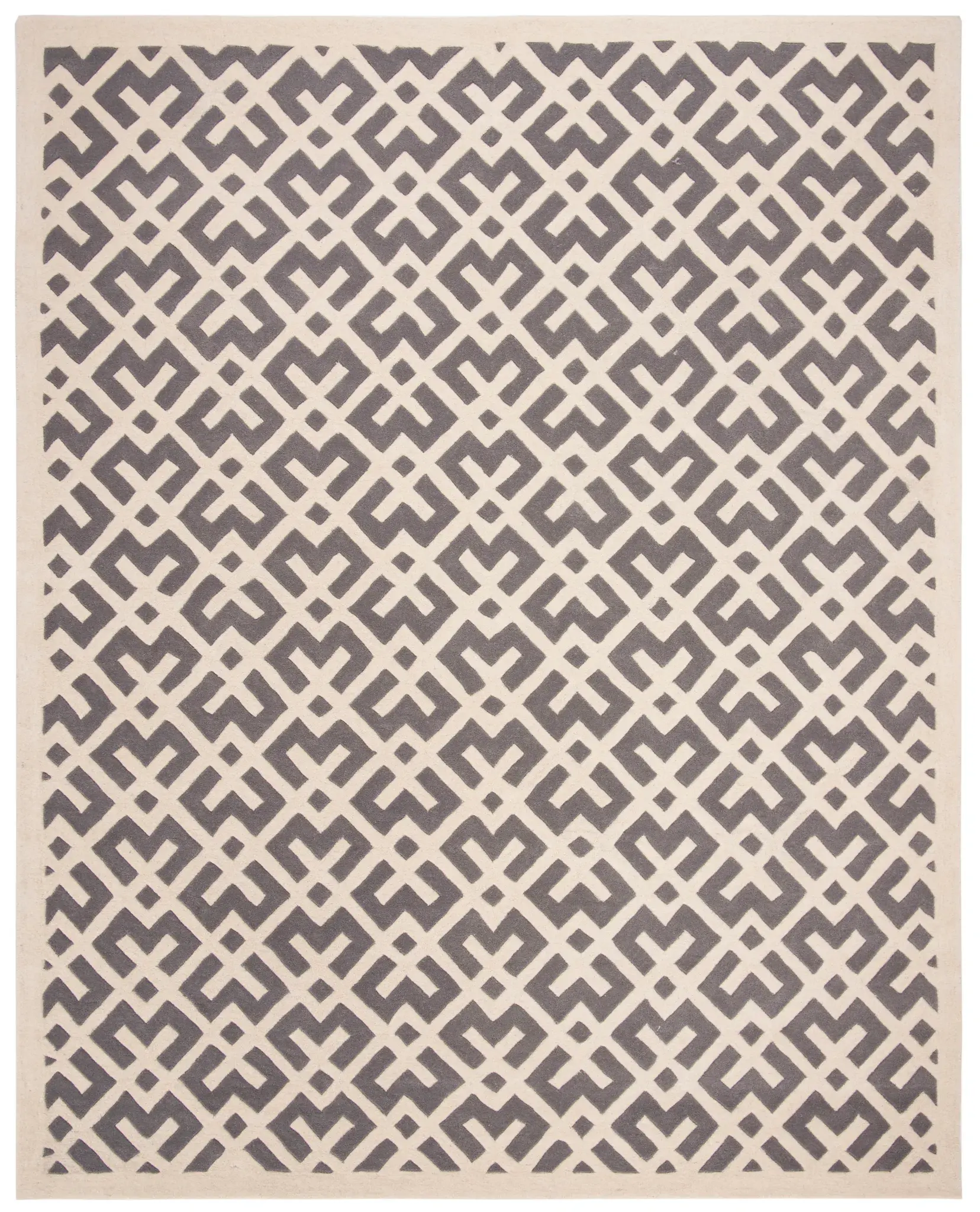 Chatham Fretwork Hand-Tufted Wool Rug