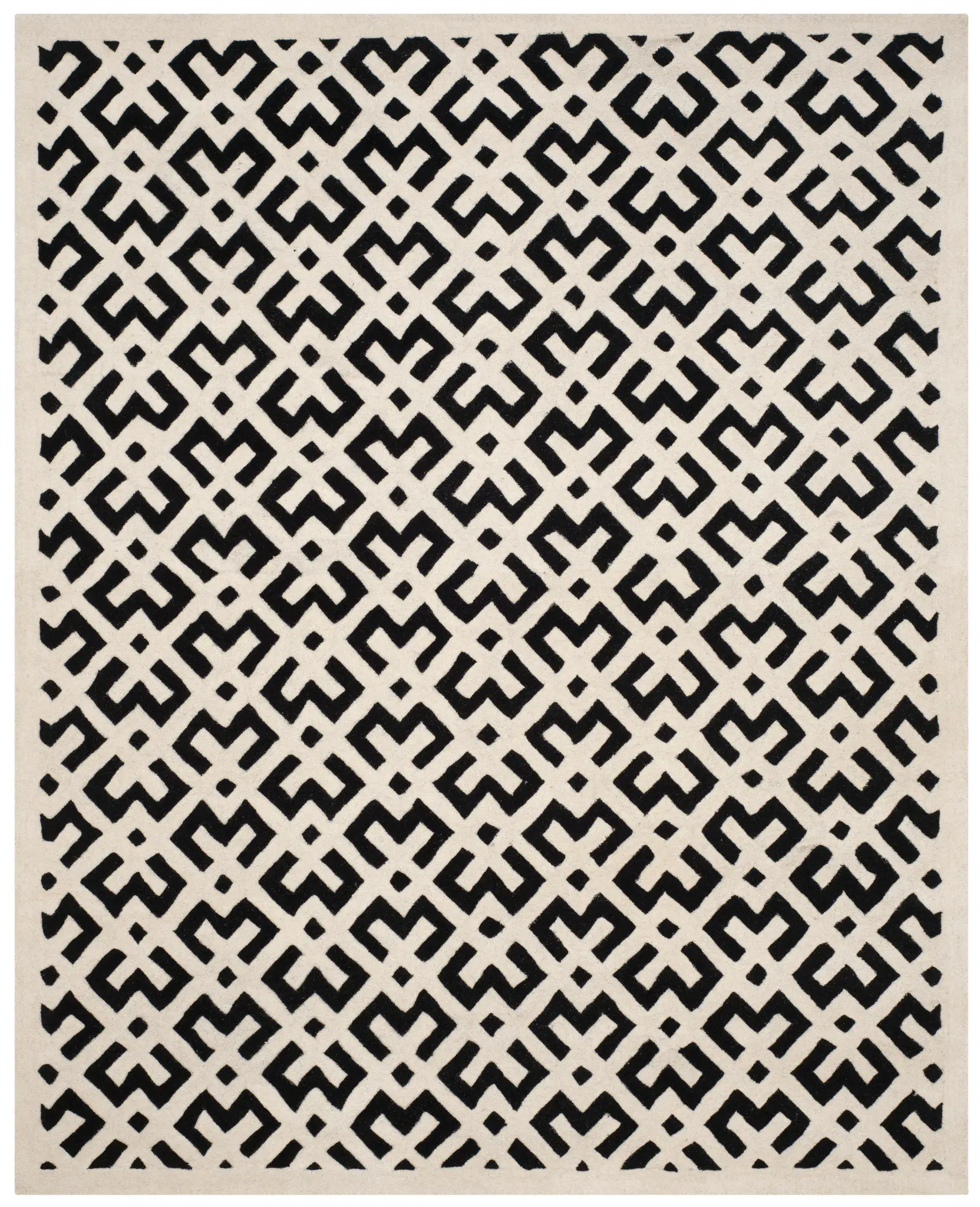 Chatham Fretwork Hand-Tufted Wool Rug