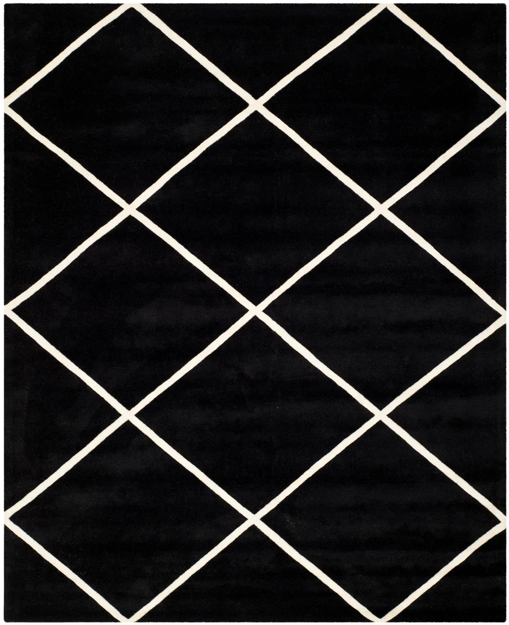 Chatham Diamond Lattice Hand-Tufted Wool Rug