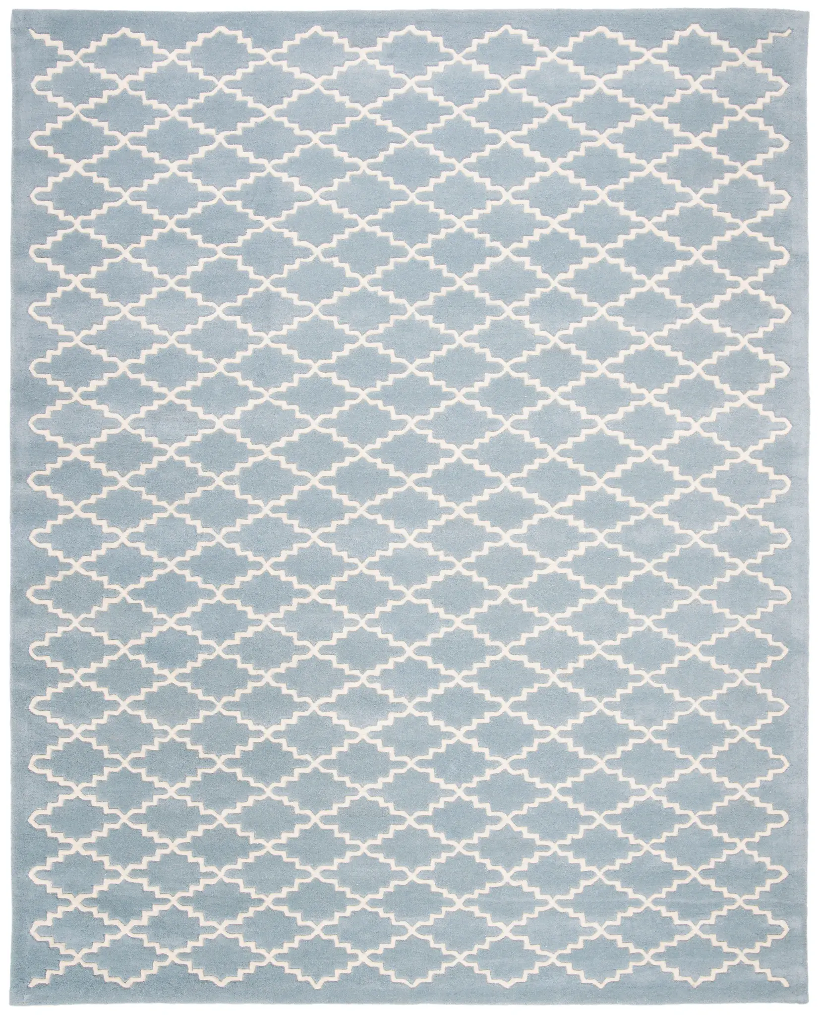 Chatham Stepped Trellis Hand-Tufted Wool Rug