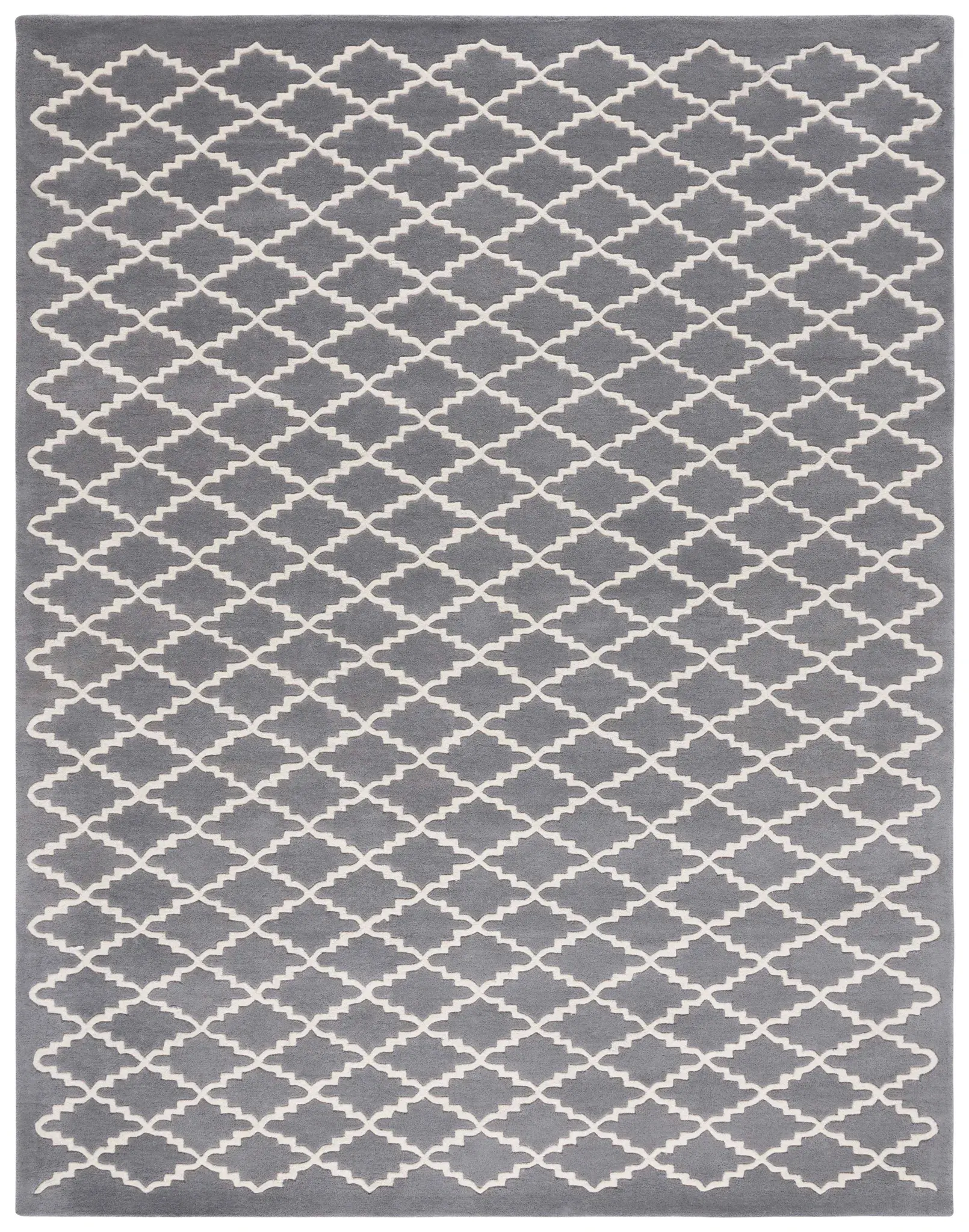 Chatham Stepped Trellis Hand-Tufted Wool Rug