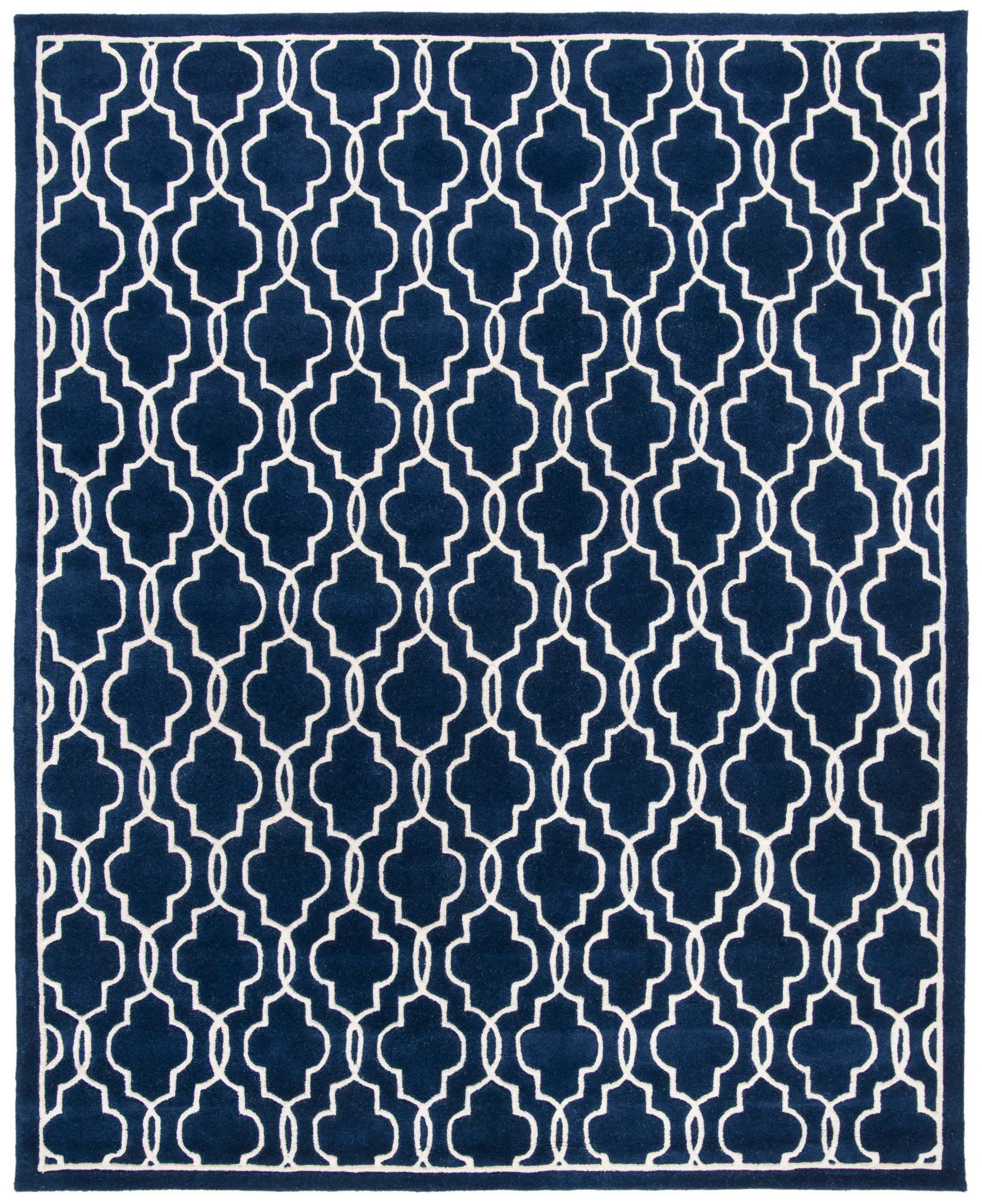 Chatham Chain Trellis Hand-Tufted Wool Rug