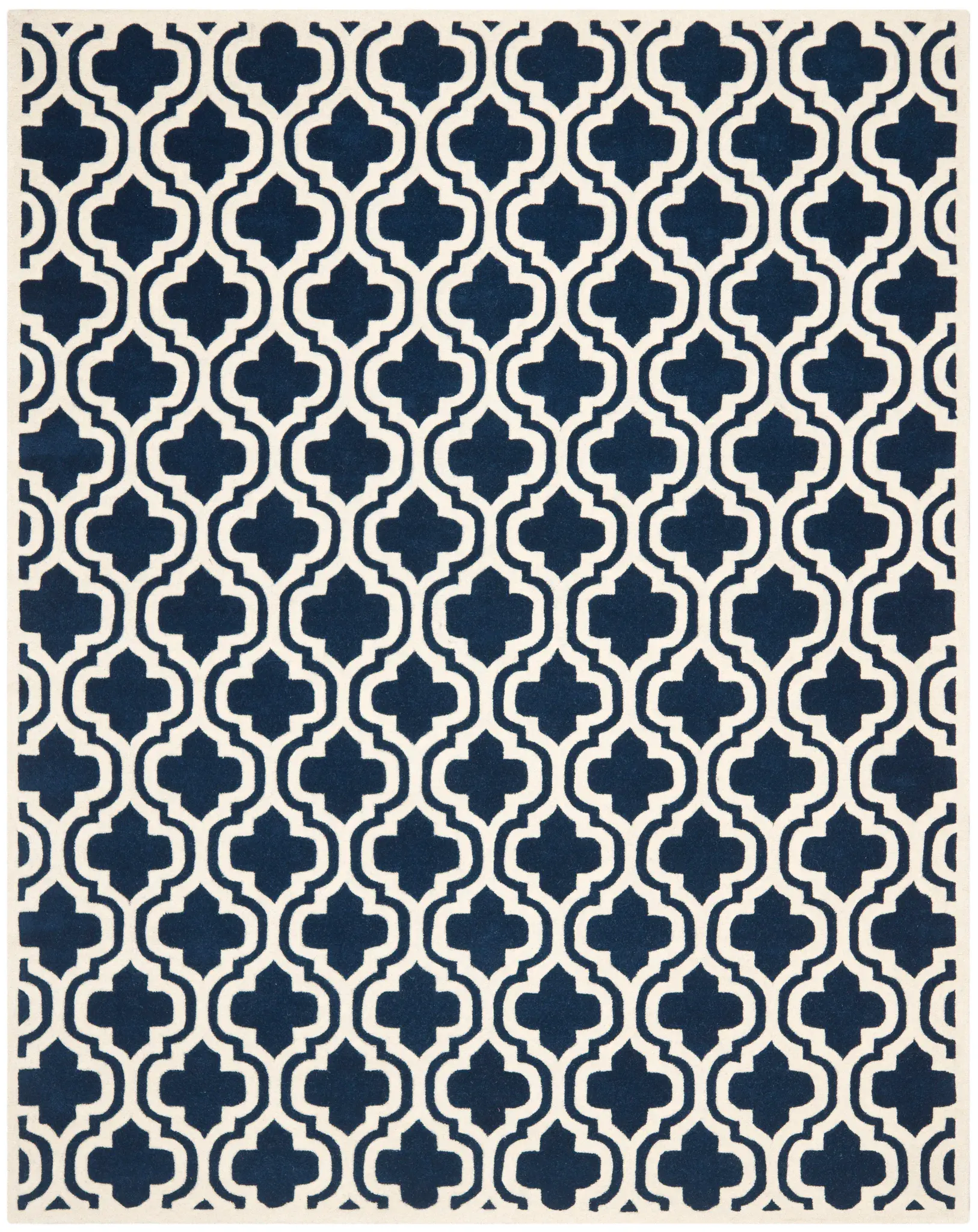 Chatham Elongated Ogee Hand-Tufted Wool Rug