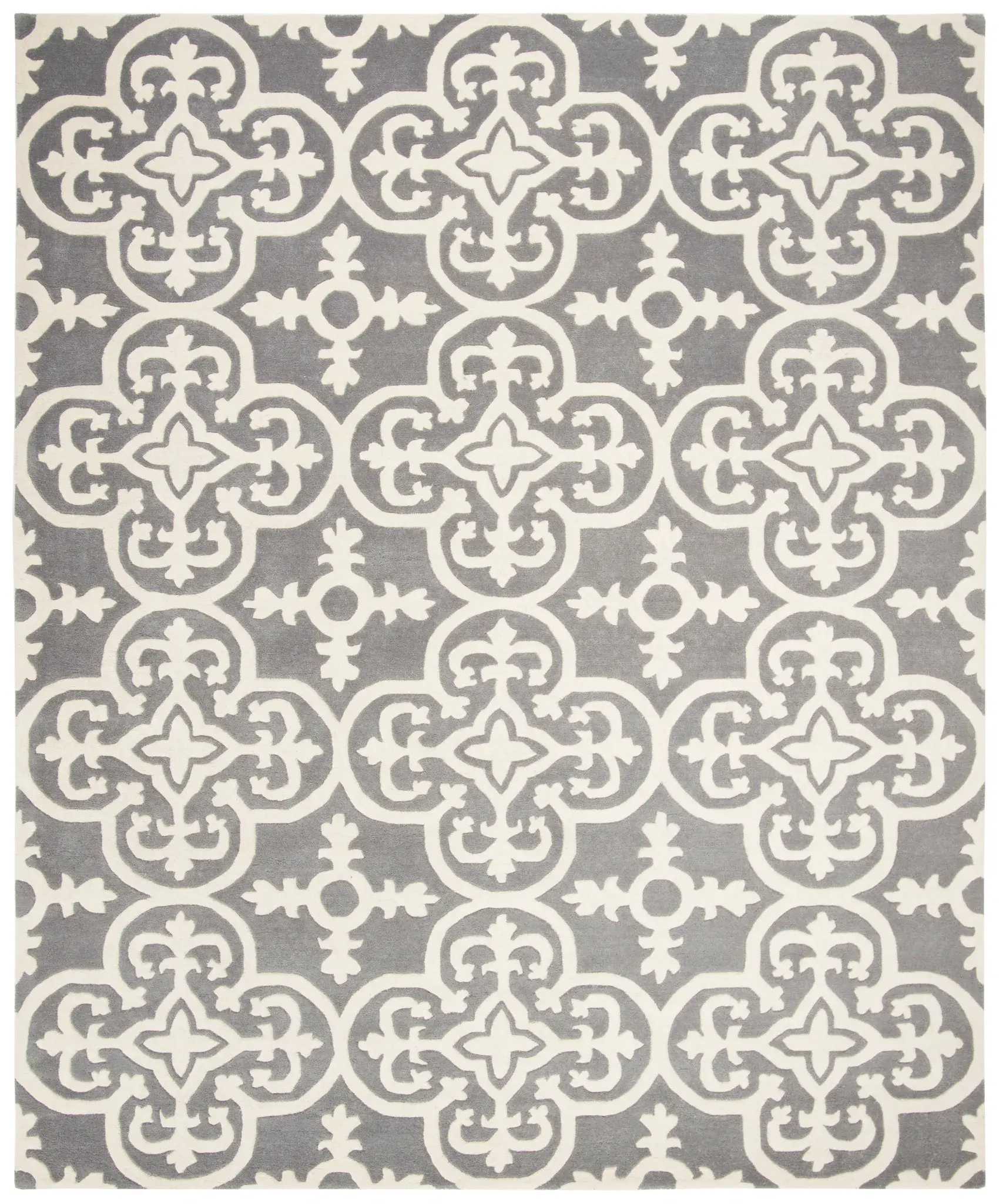 Chatham Tile Trellis Hand-Tufted Wool Rug