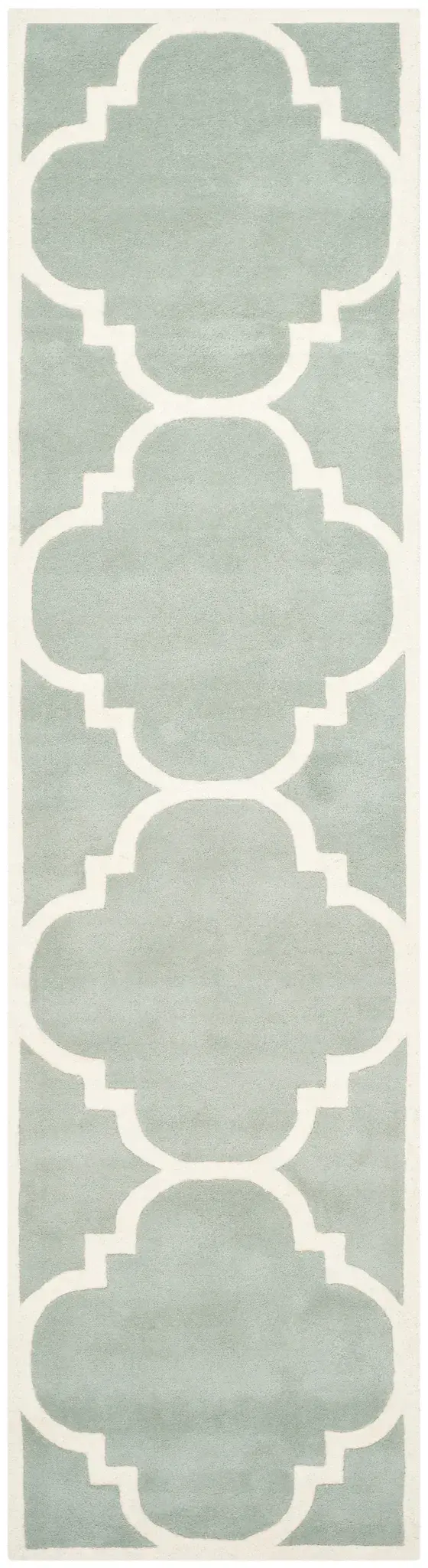 Chatham Quatrefoil Trellis Hand-Tufted Wool Rug