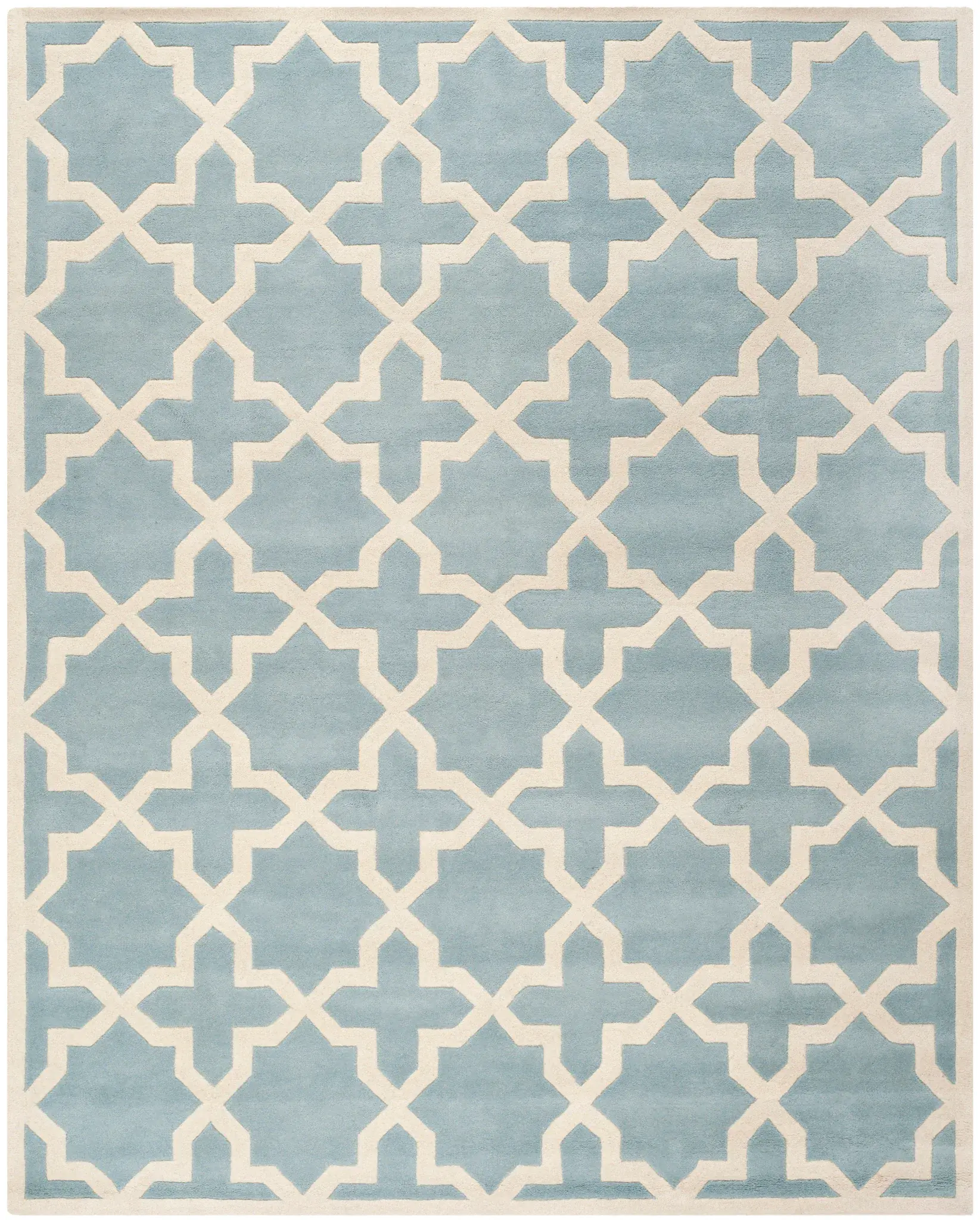 Chatham Star Lattice Hand-Tufted Wool Rug