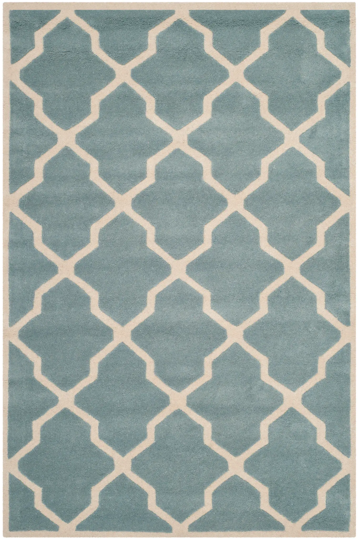 Chatham Stepped Diamond Trellis Hand-Tufted Wool Rug