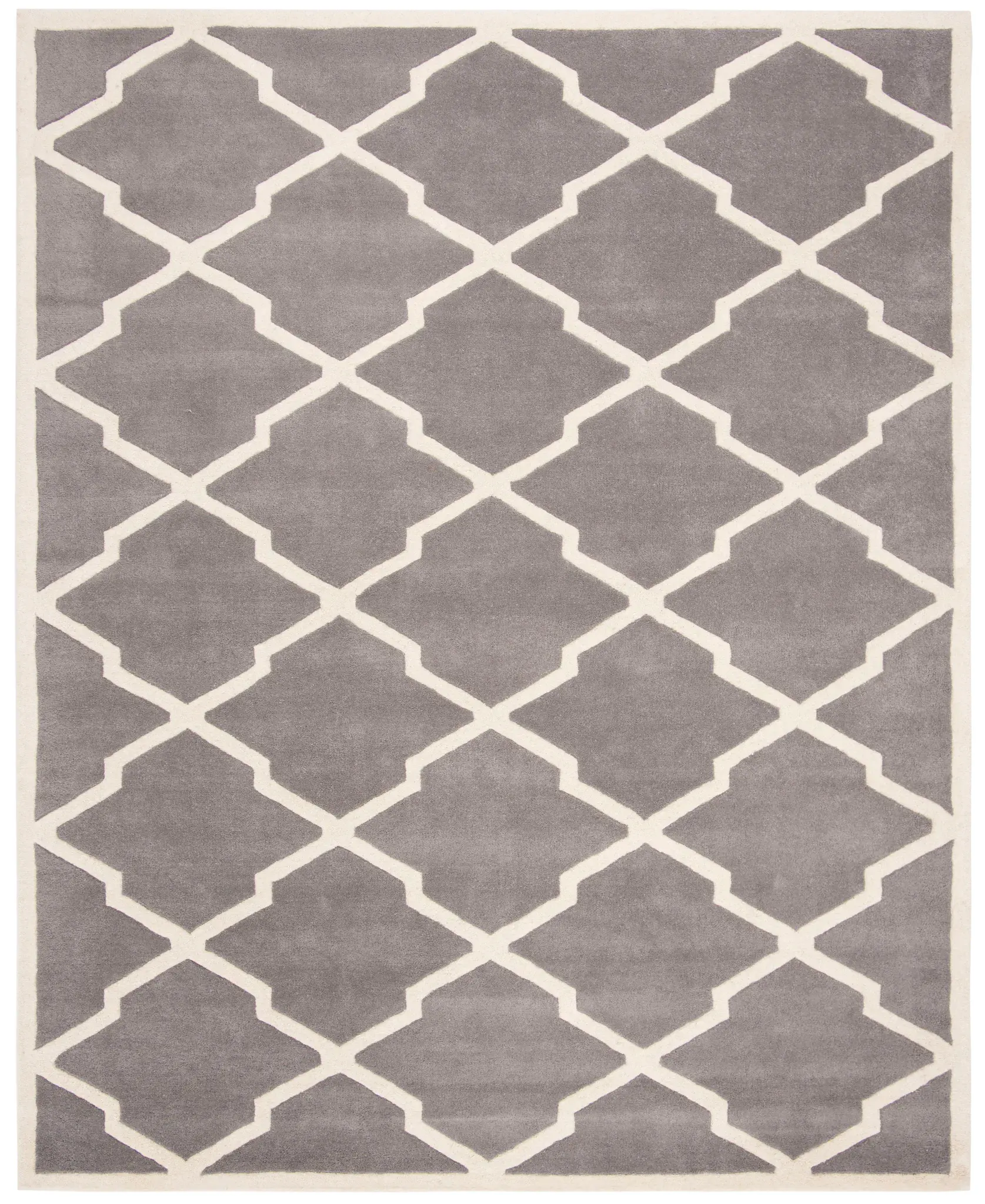 Chatham Stepped Diamond Trellis Hand-Tufted Wool Rug