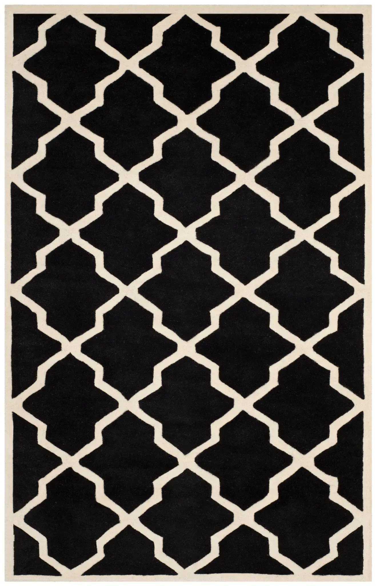 Chatham Stepped Diamond Trellis Hand-Tufted Wool Rug