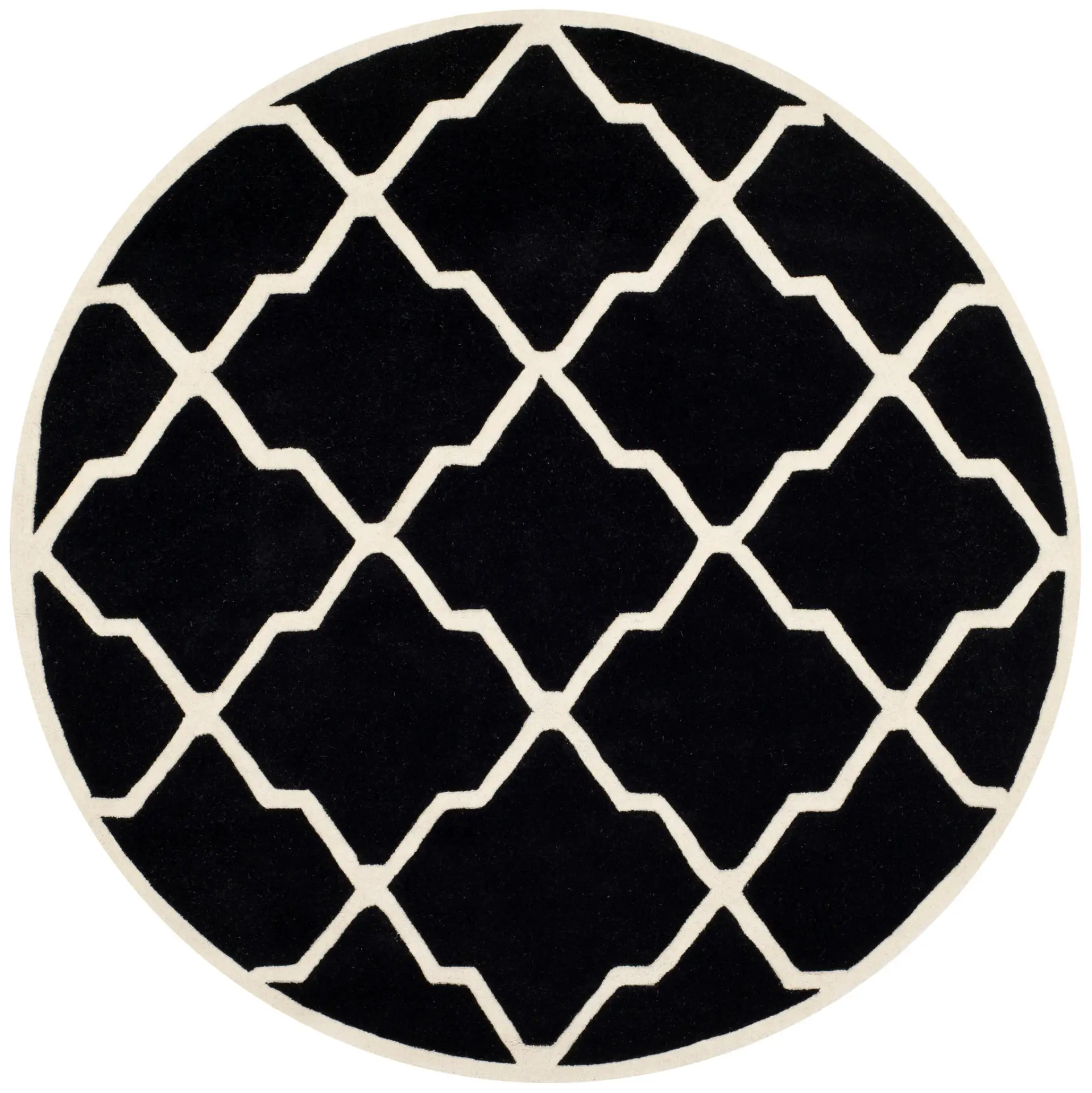 Chatham Stepped Diamond Trellis Hand-Tufted Wool Rug