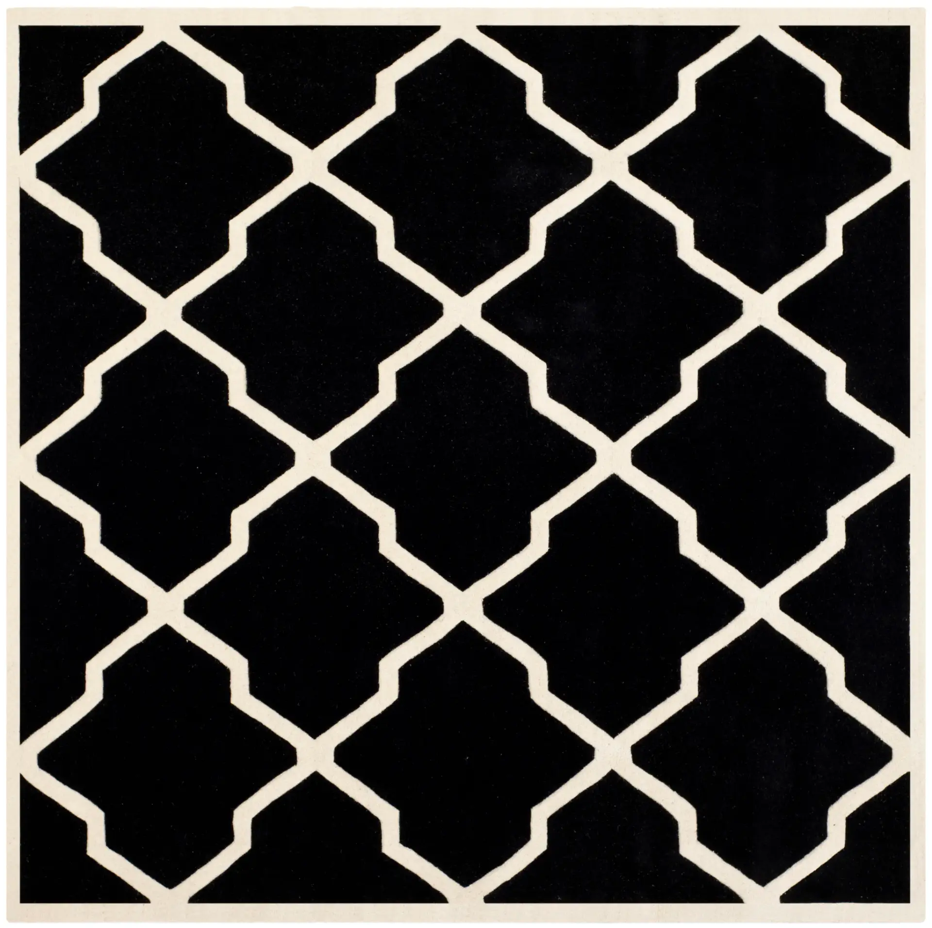 Chatham Stepped Diamond Trellis Hand-Tufted Wool Rug