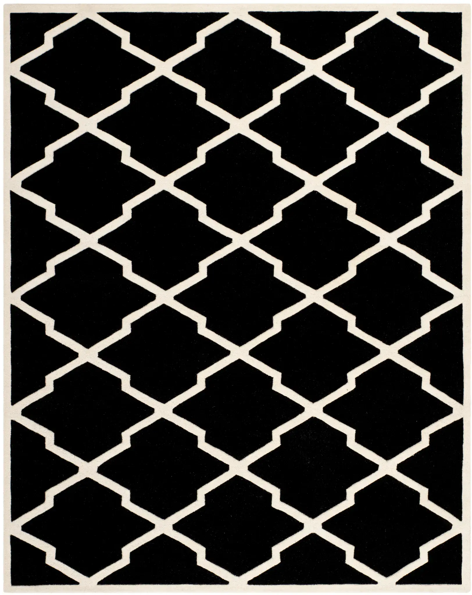 Chatham Stepped Diamond Trellis Hand-Tufted Wool Rug