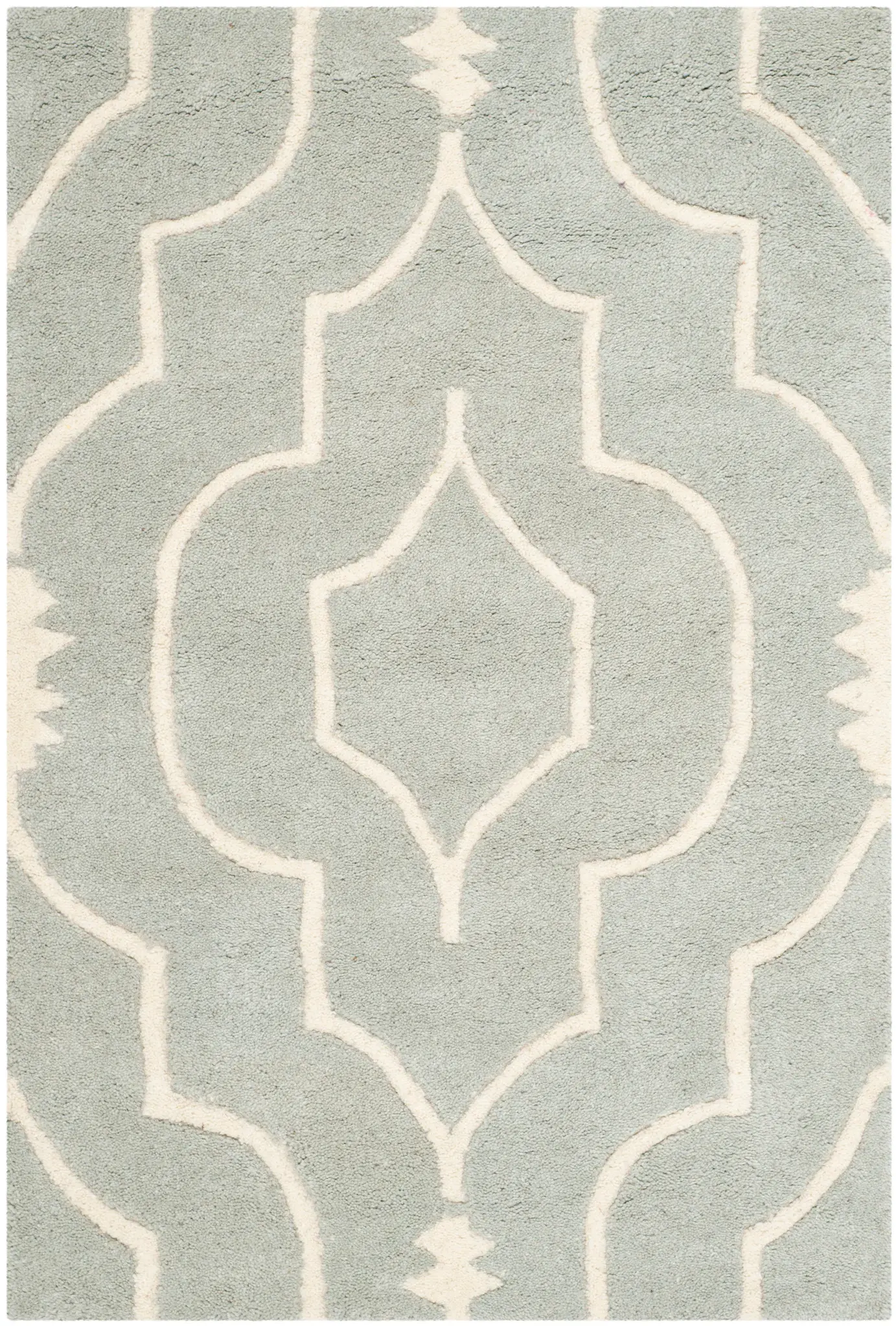 Chatham Nested Quatrefoil Hand-Tufted Wool Rug
