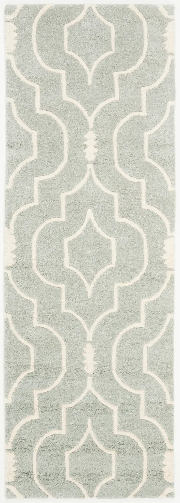 Chatham Nested Quatrefoil Hand-Tufted Wool Rug