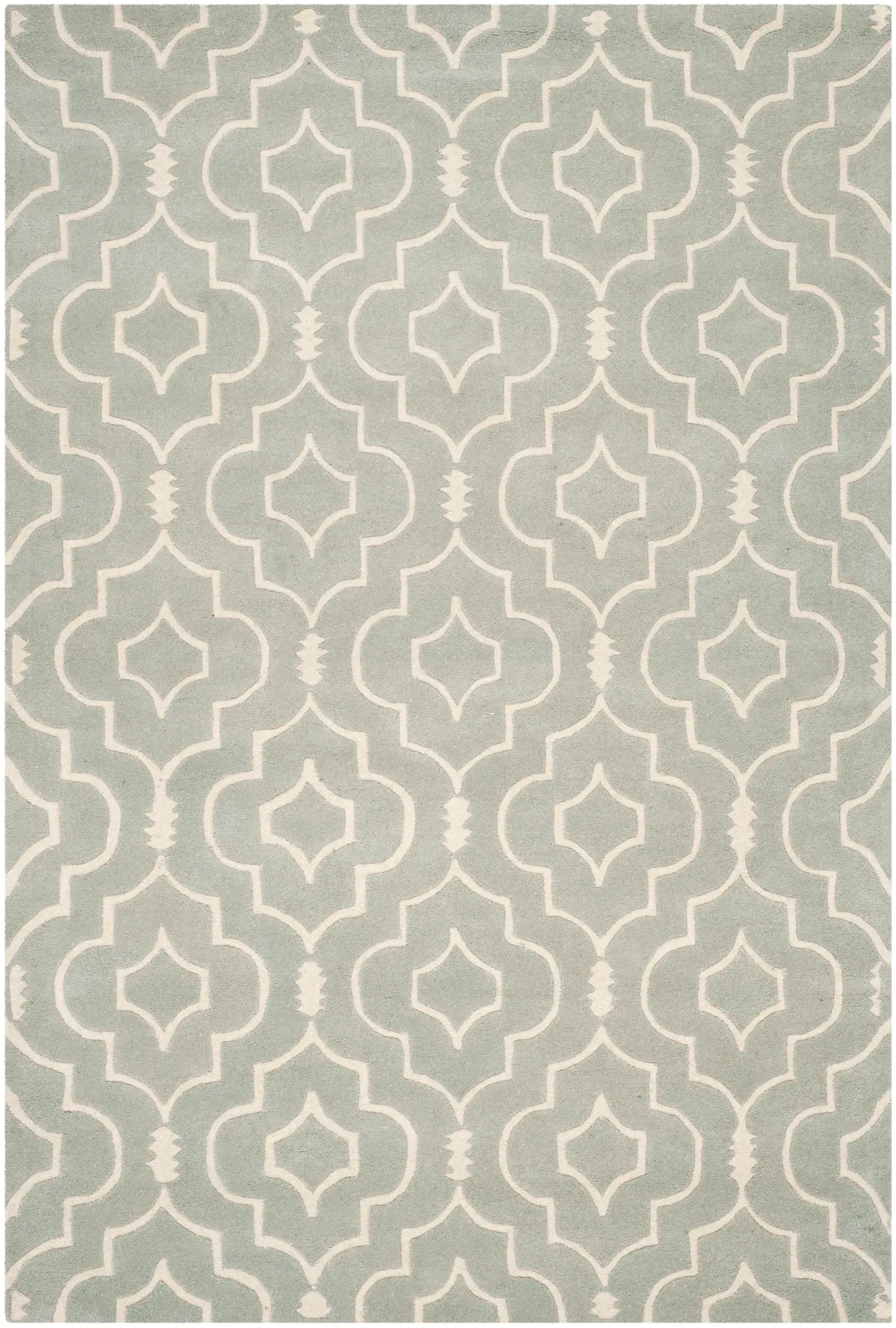 Chatham Nested Quatrefoil Hand-Tufted Wool Rug