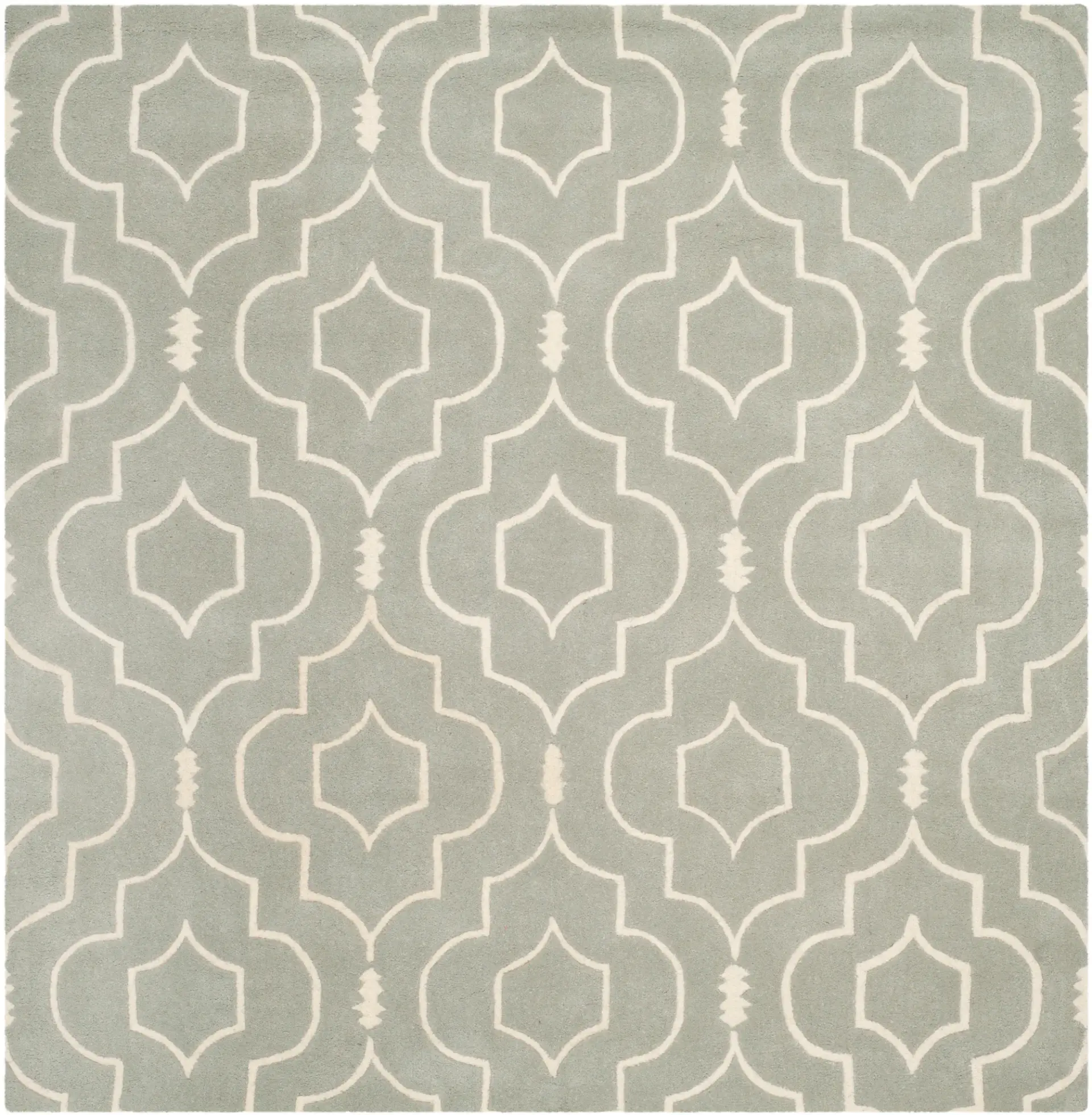 Chatham Nested Quatrefoil Hand-Tufted Wool Rug