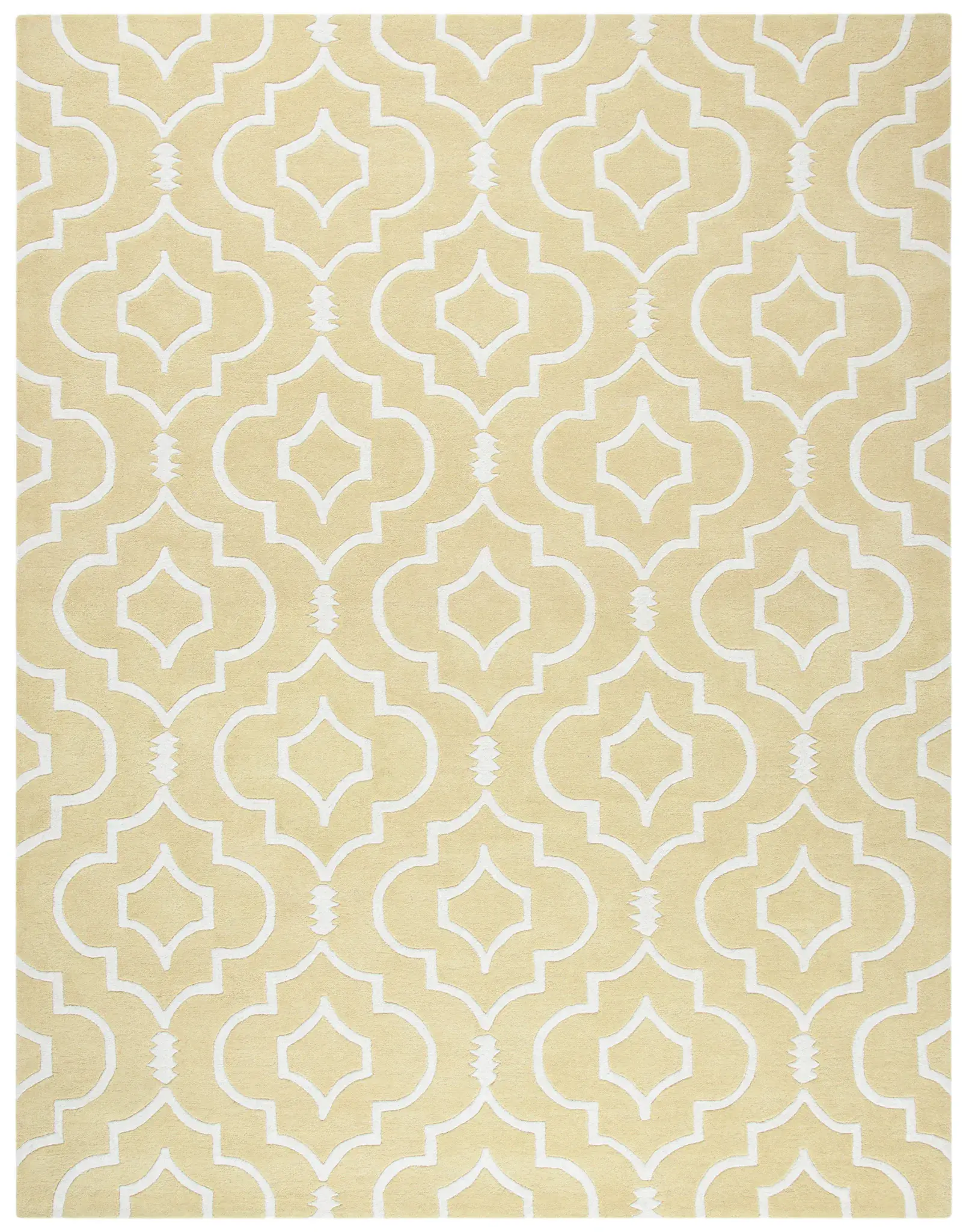 Chatham Nested Quatrefoil Hand-Tufted Wool Rug