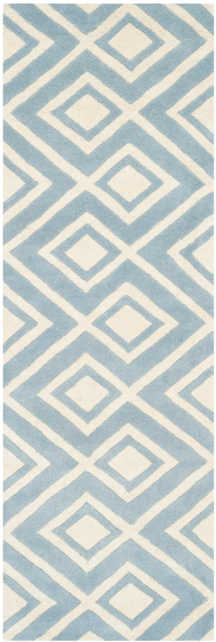 Chatham Concentric Diamond Hand-Tufted Wool Rug