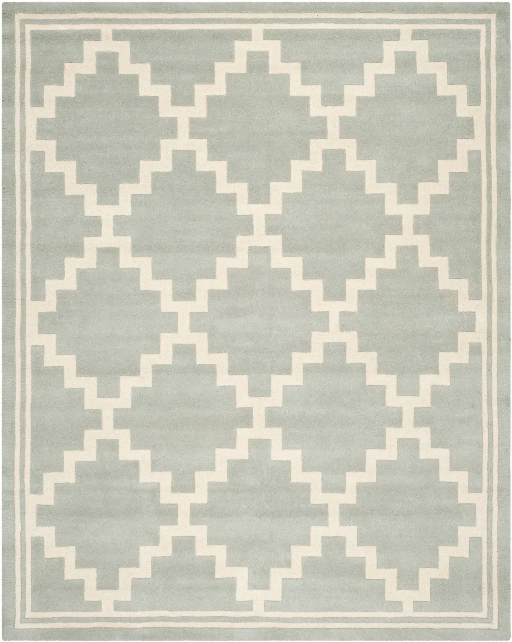Chatham Stepped Diamond Hand-Tufted Wool Rug