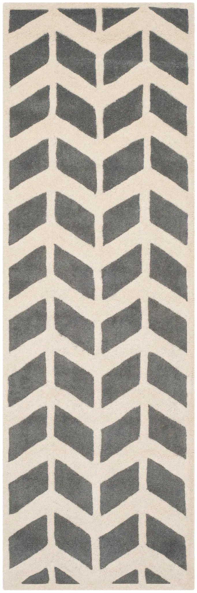 Chatham Herringbone Hand-Tufted Wool Rug