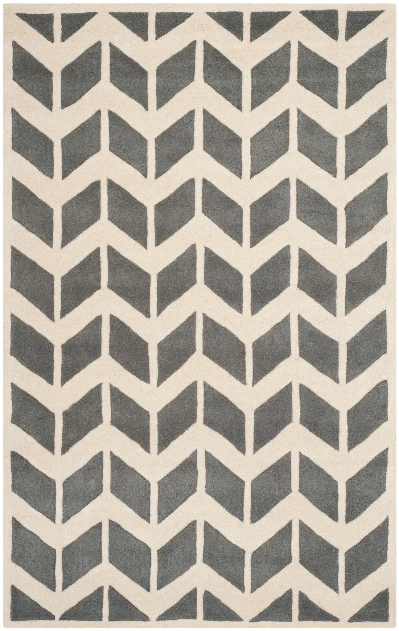 Chatham Herringbone Hand-Tufted Wool Rug