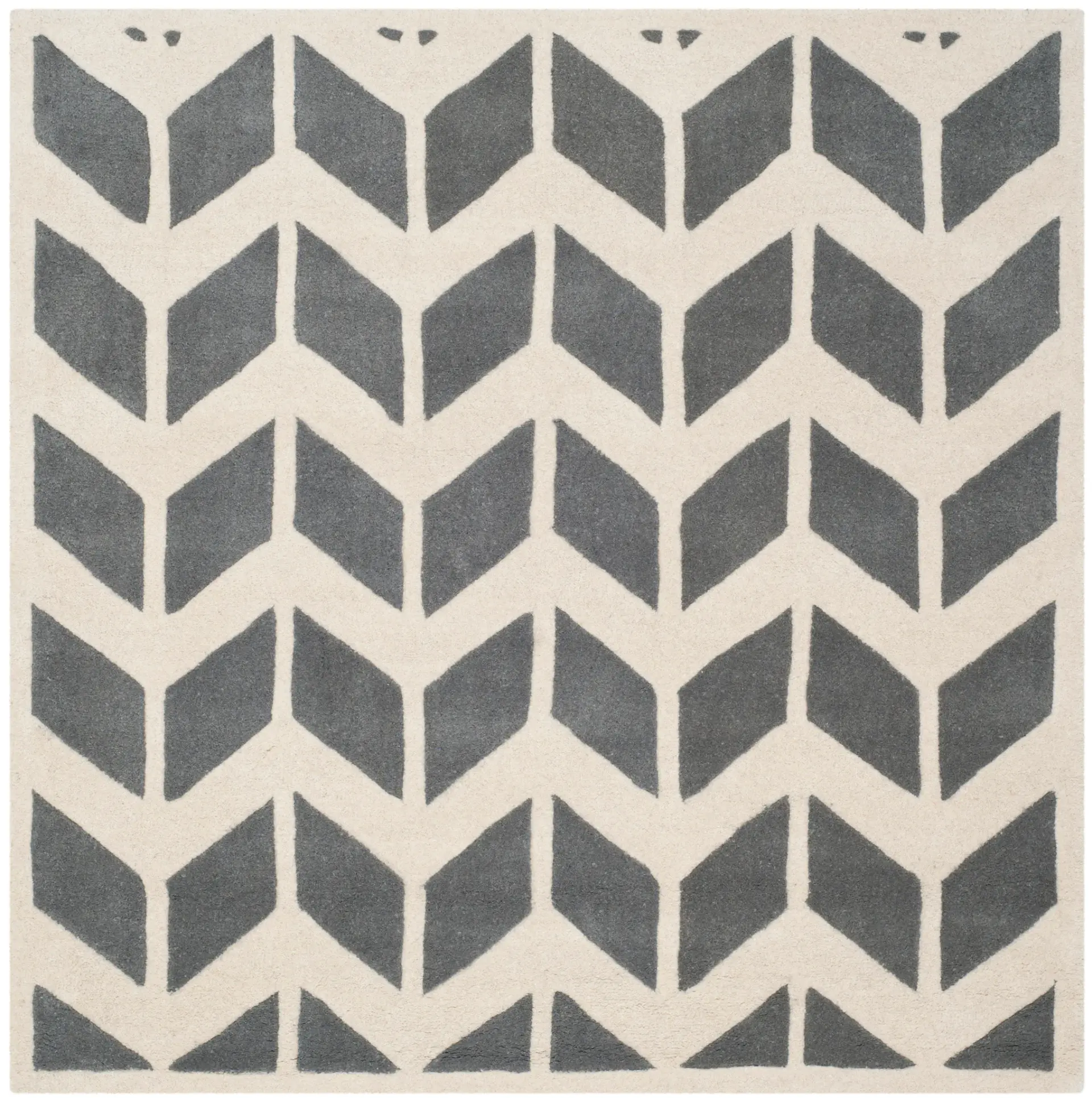 Chatham Herringbone Hand-Tufted Wool Rug