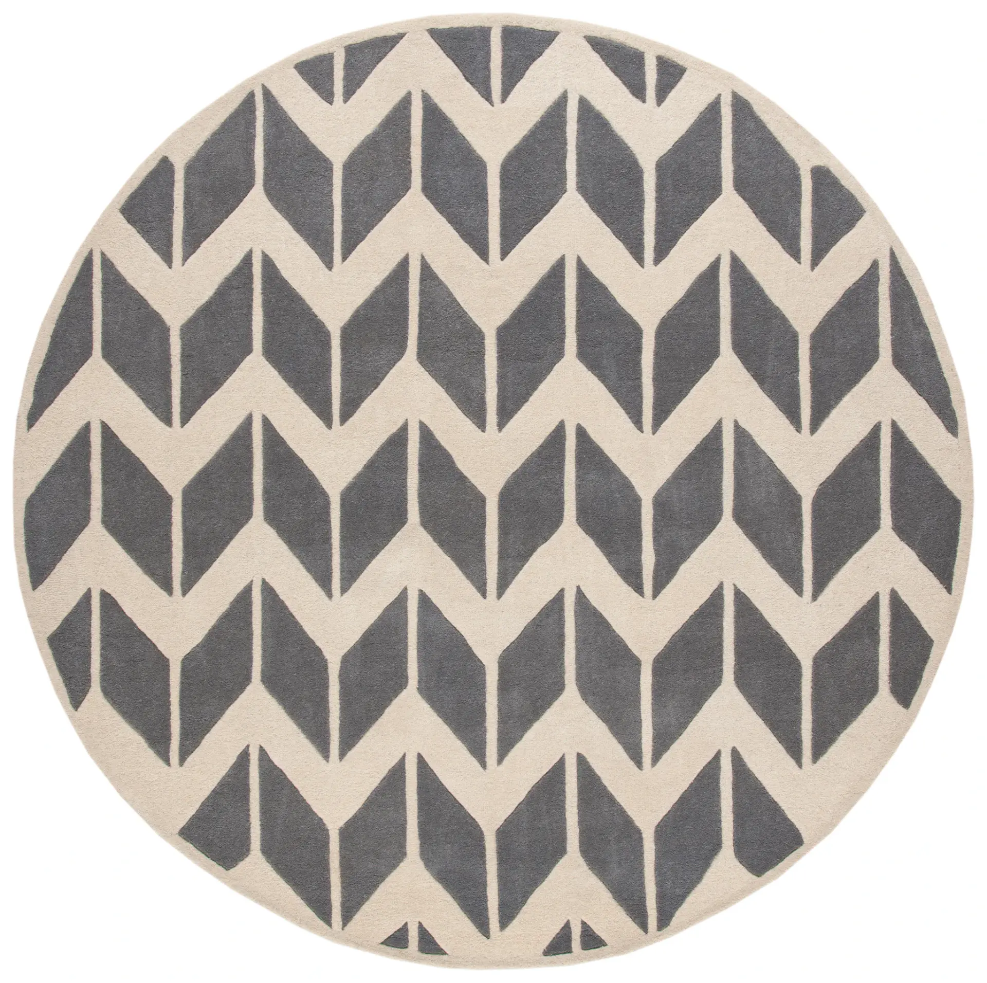 Chatham Herringbone Hand-Tufted Wool Rug