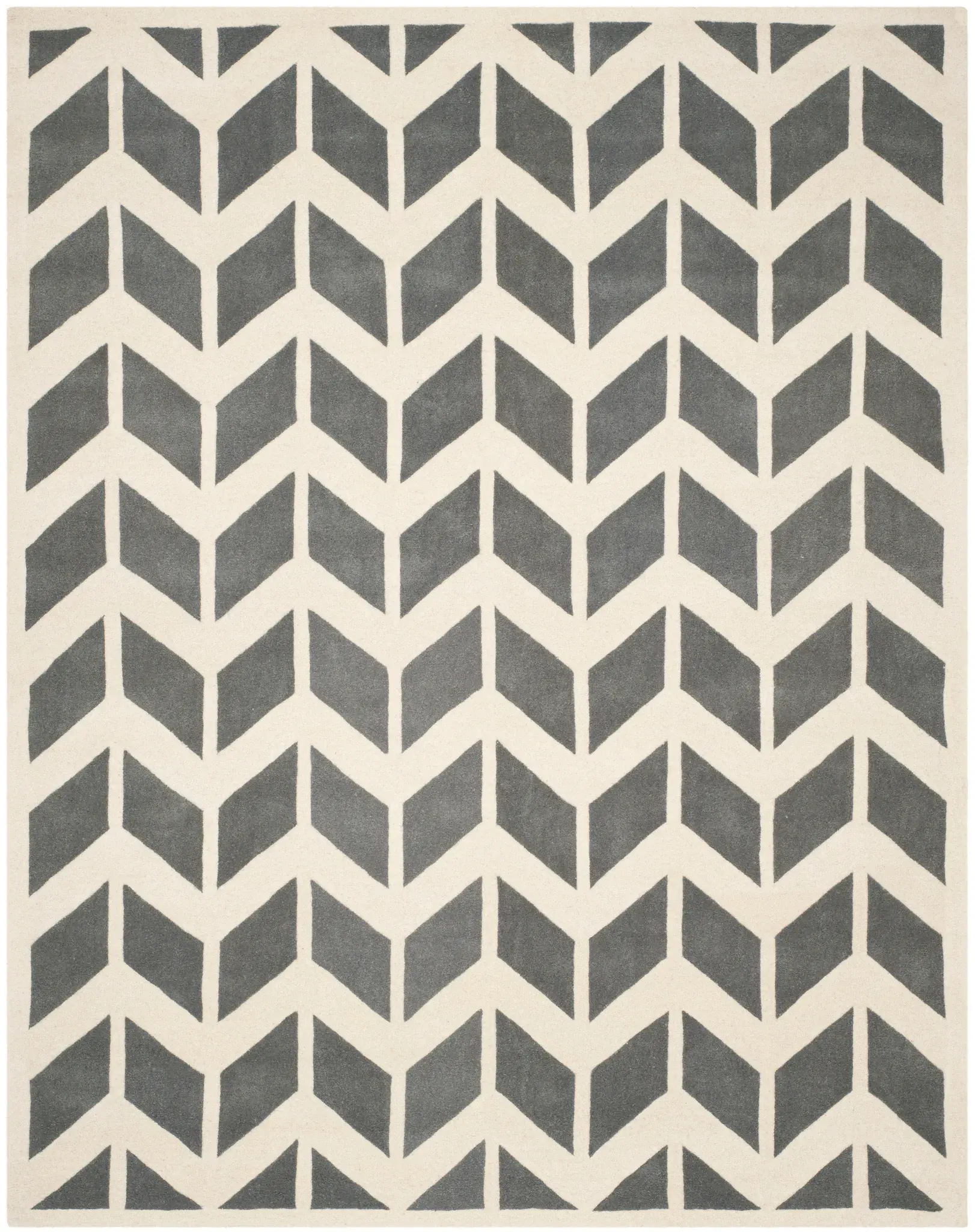 Chatham Herringbone Hand-Tufted Wool Rug