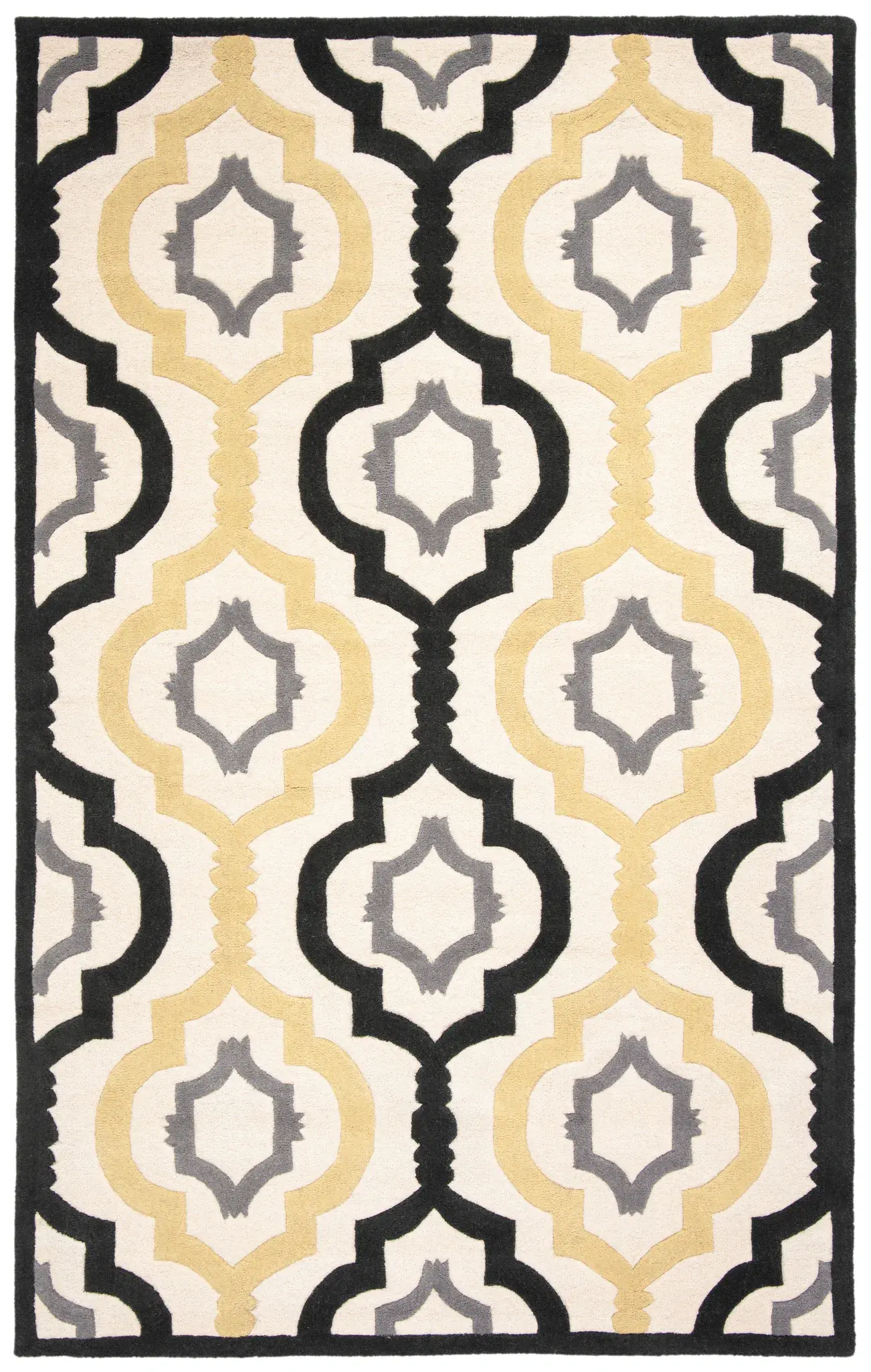 Chatham Large-Scale Lantern Trellis Hand-Tufted Wool Rug