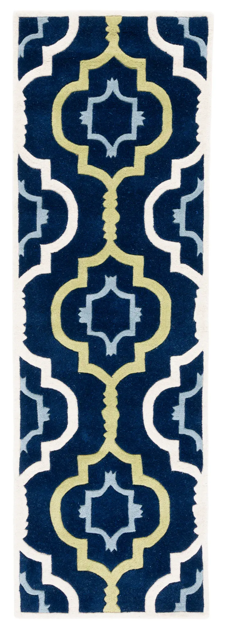 Chatham Large-Scale Lantern Trellis Hand-Tufted Wool Rug