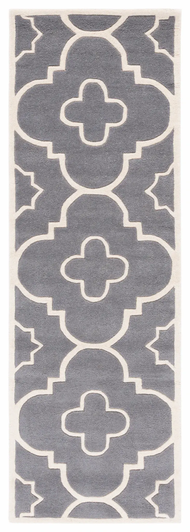 Chatham Quatrefoil Tile Hand-Tufted Wool Rug