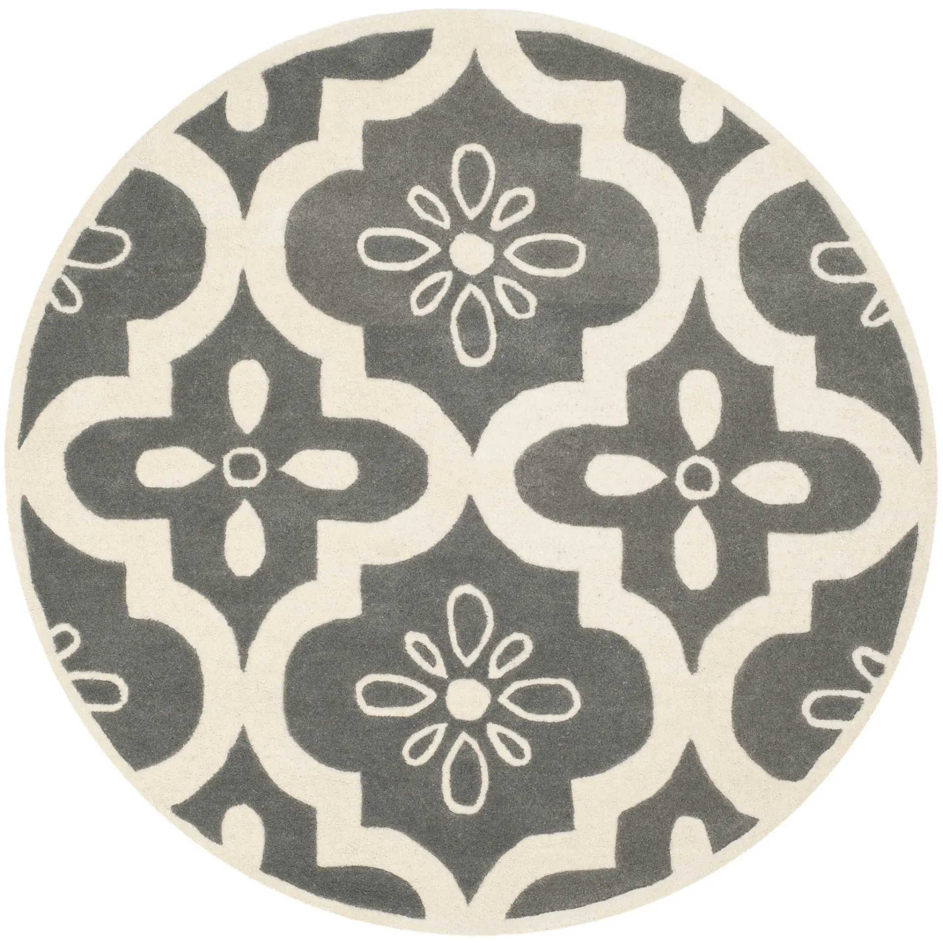 Chatham Floral Trellis Hand-Tufted Wool Rug