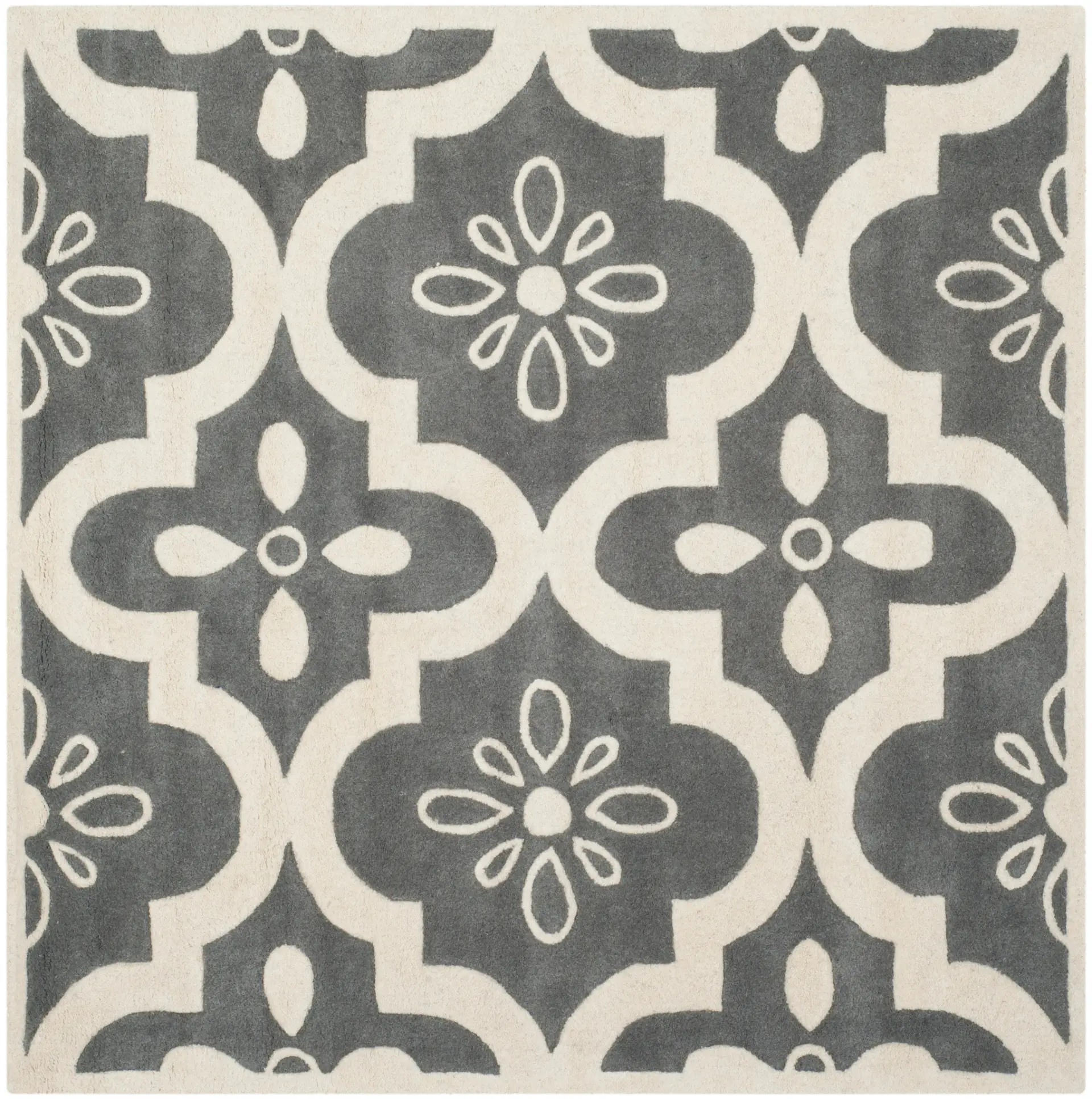 Chatham Floral Trellis Hand-Tufted Wool Rug