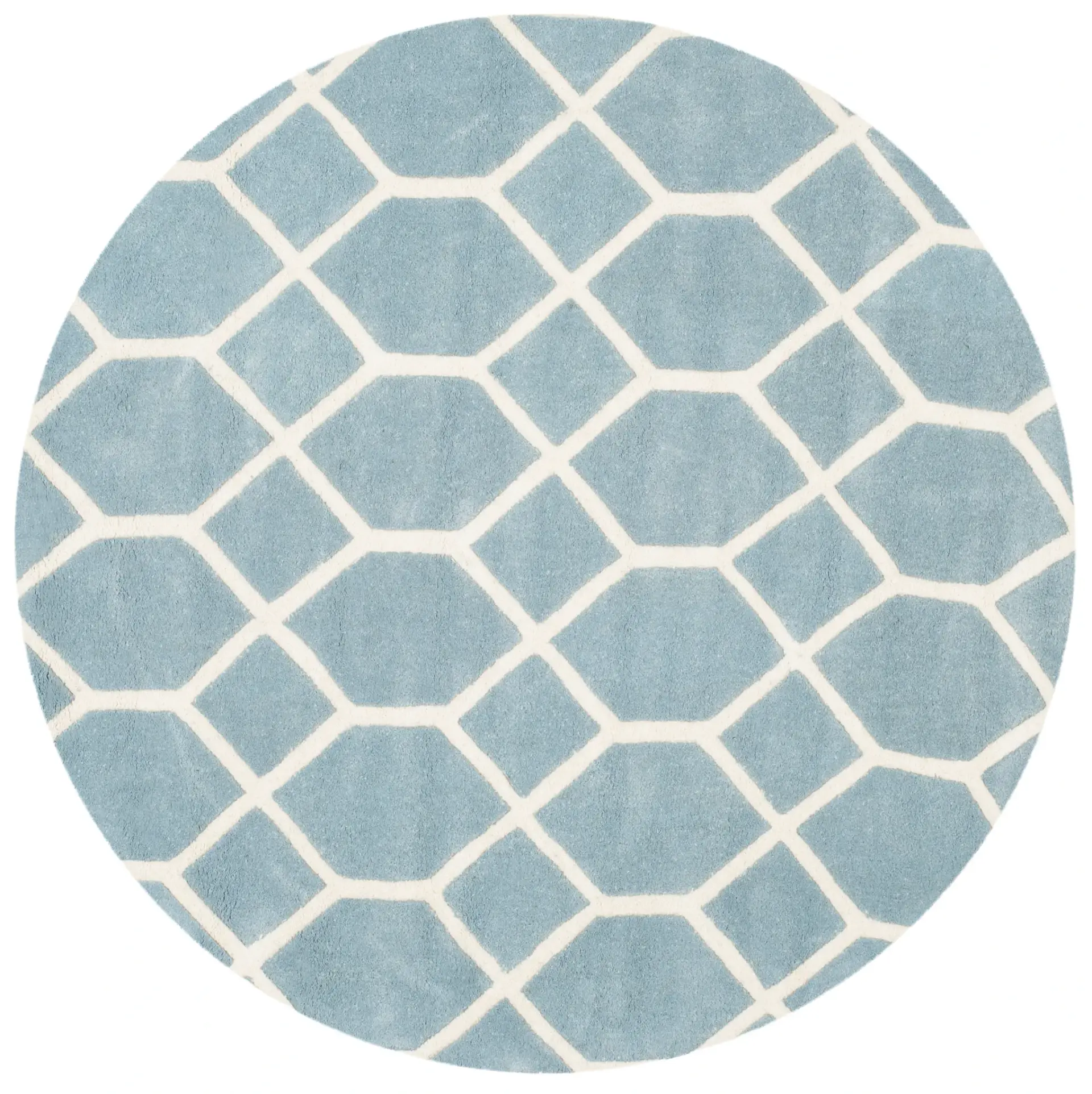 Chatham Honeycomb Lattice Hand-Tufted Wool Rug