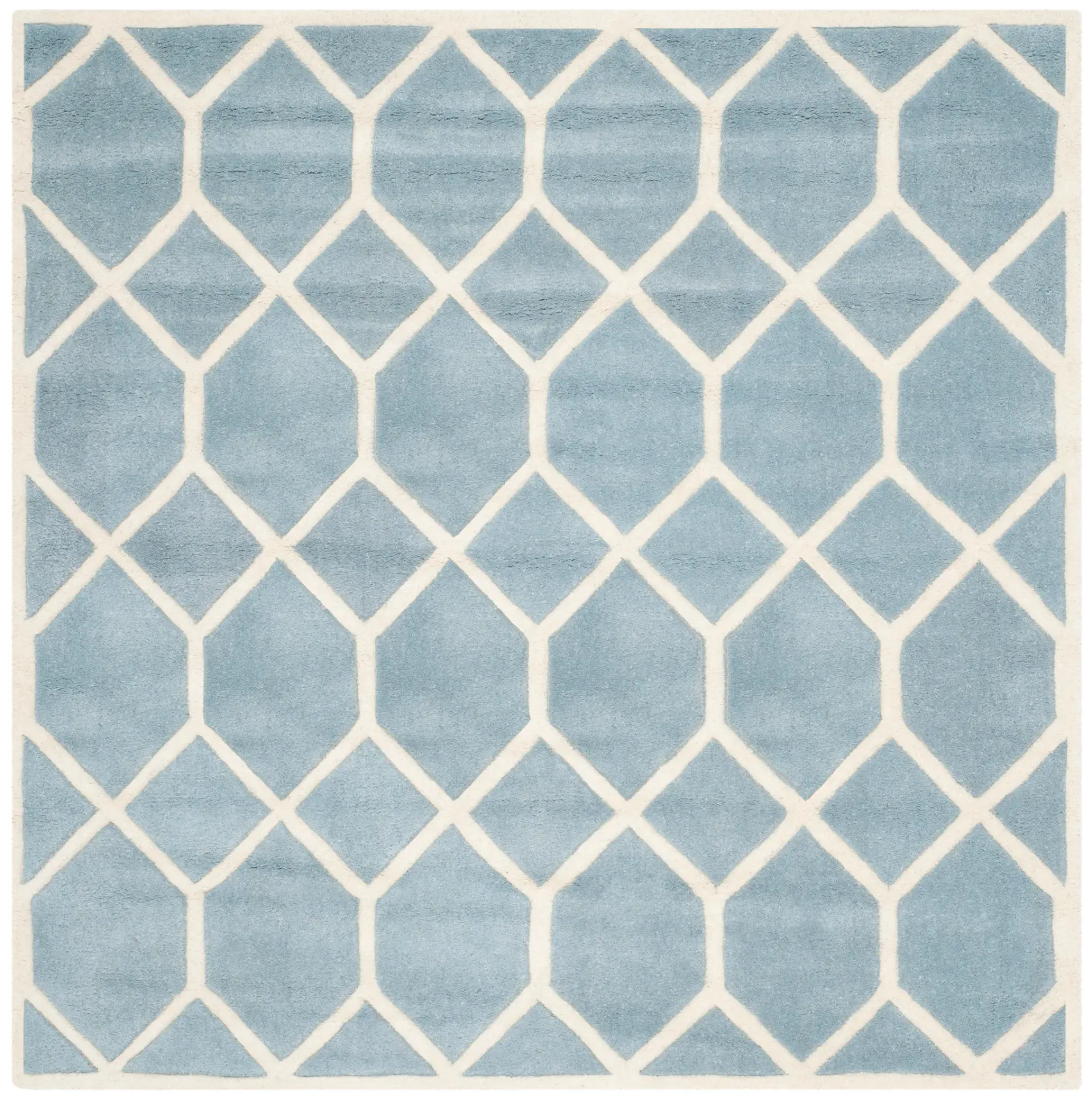 Chatham Honeycomb Lattice Hand-Tufted Wool Rug