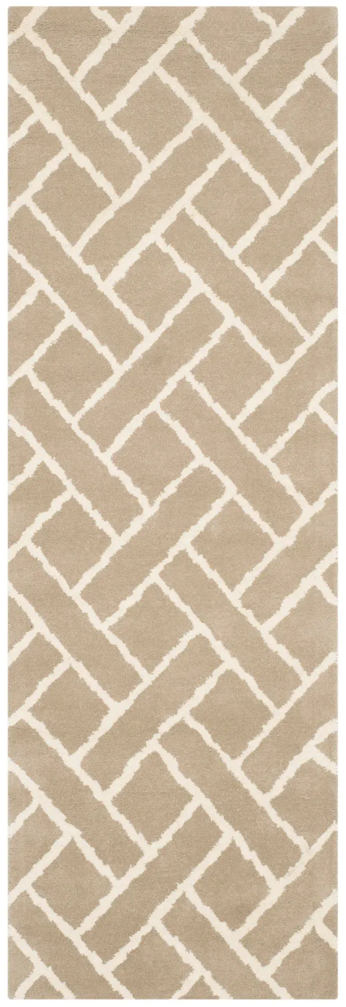 Chatham Lattice Hand-Tufted Wool Rug