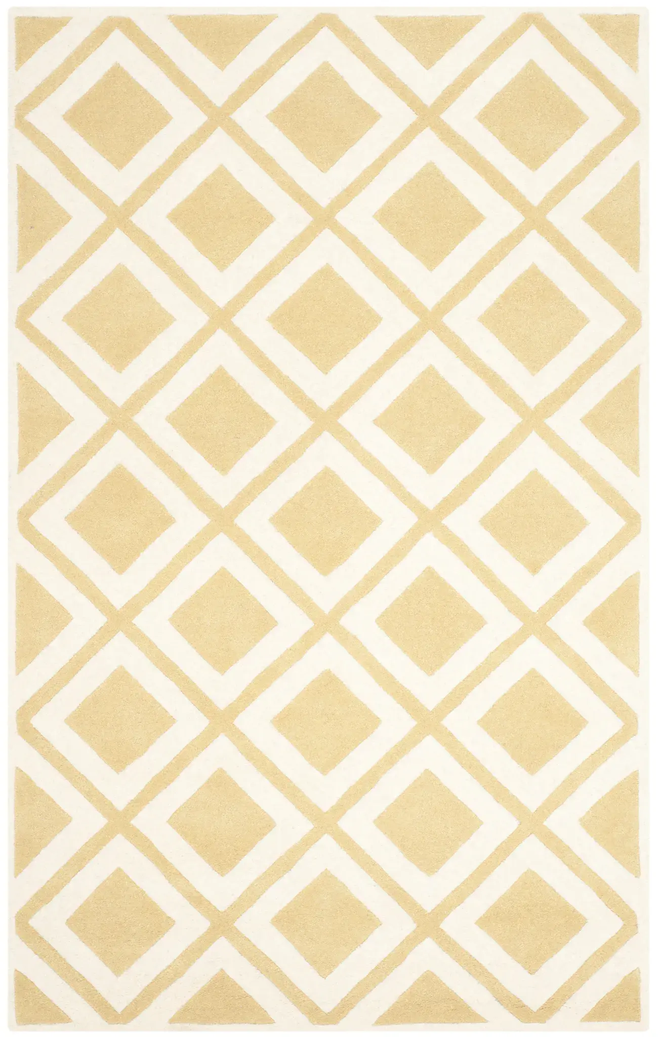 Chatham Nested Diamond Grid Hand-Tufted Wool Rug