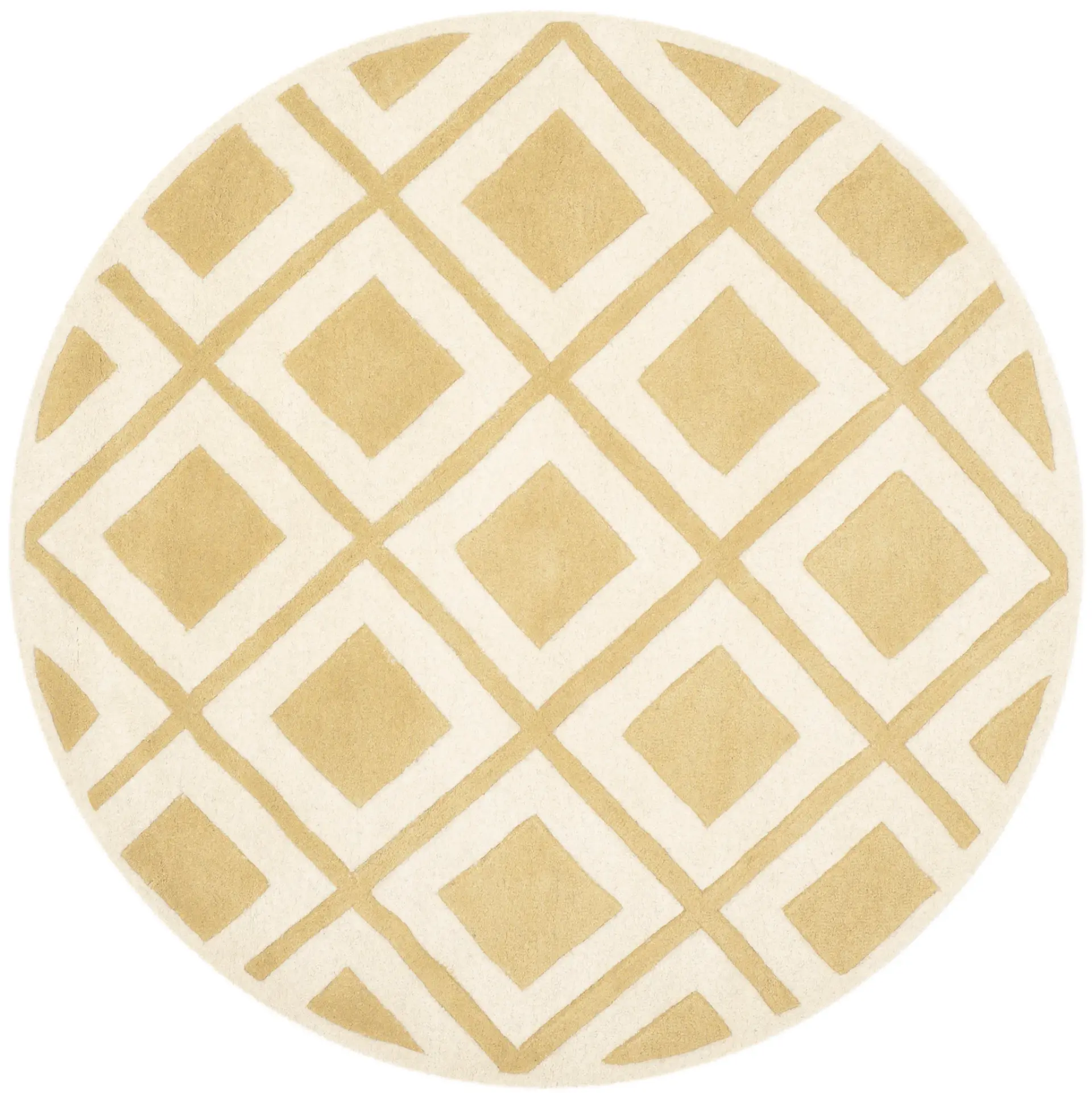 Chatham Nested Diamond Grid Hand-Tufted Wool Rug