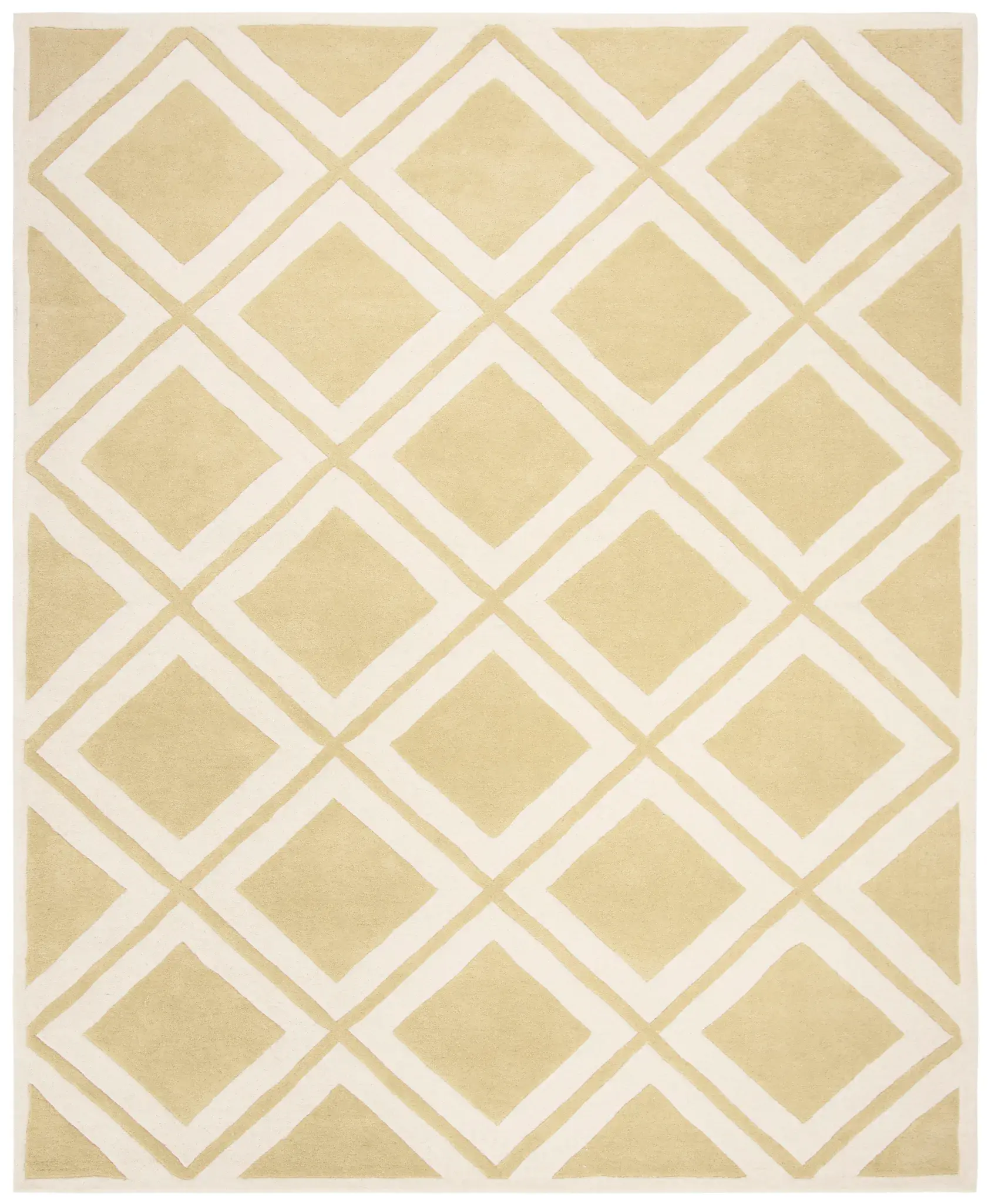 Chatham Nested Diamond Grid Hand-Tufted Wool Rug
