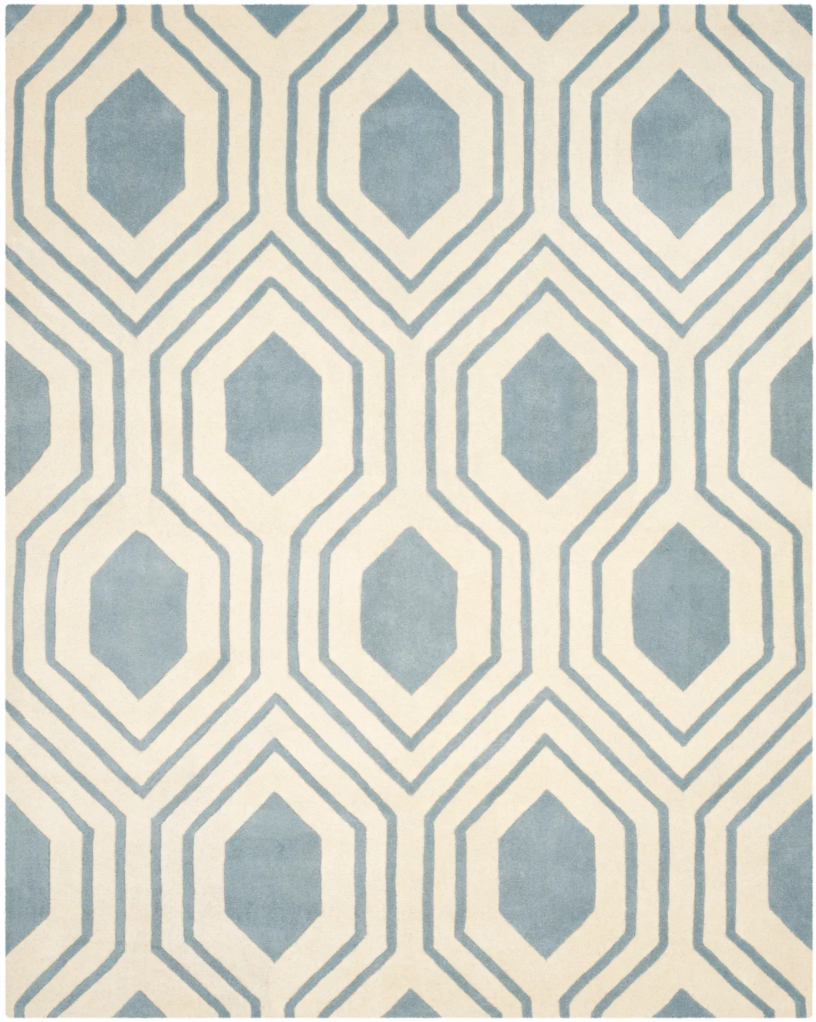 Chatham Honeycomb Hand-Tufted Wool Rug