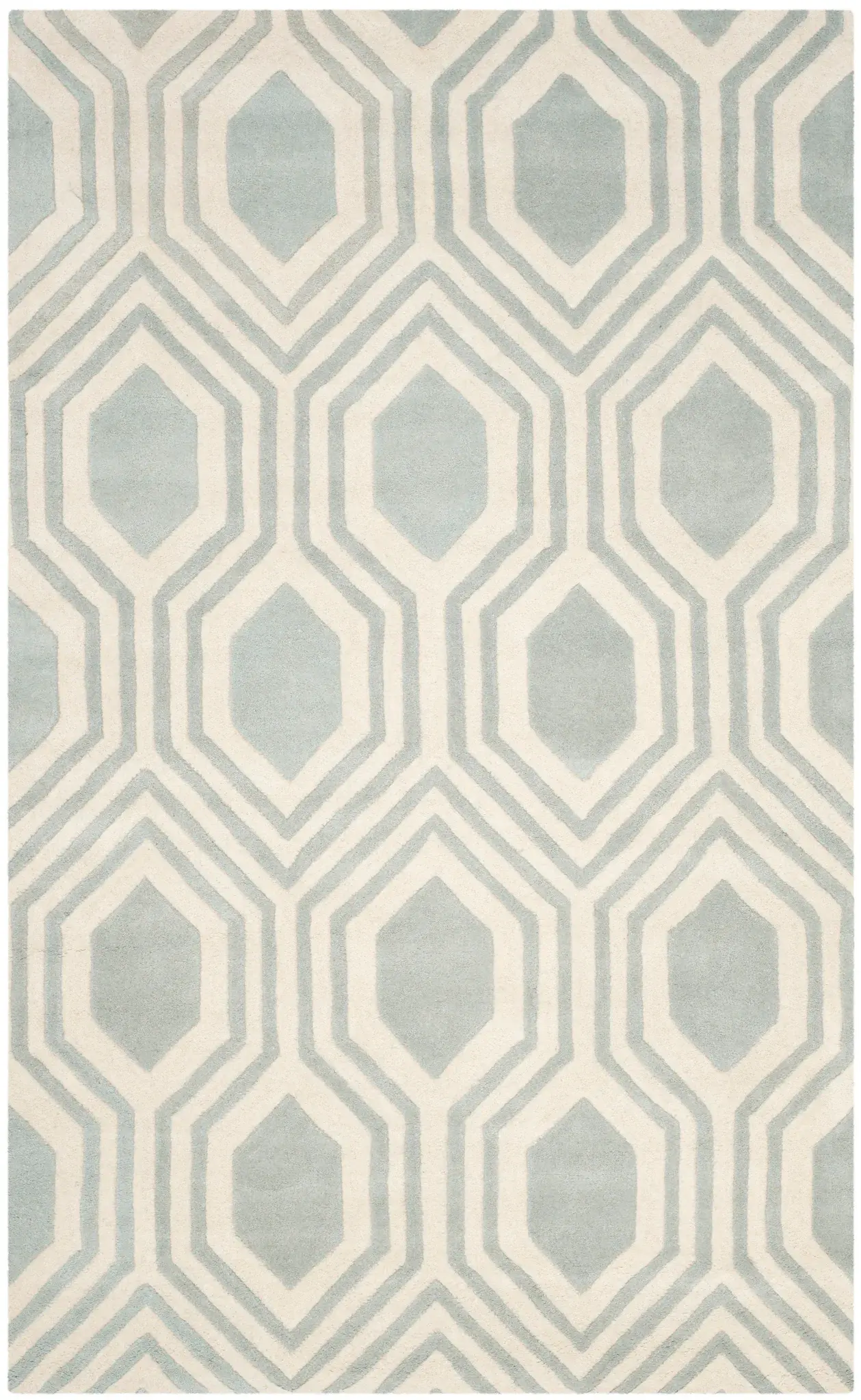 Chatham Honeycomb Hand-Tufted Wool Rug