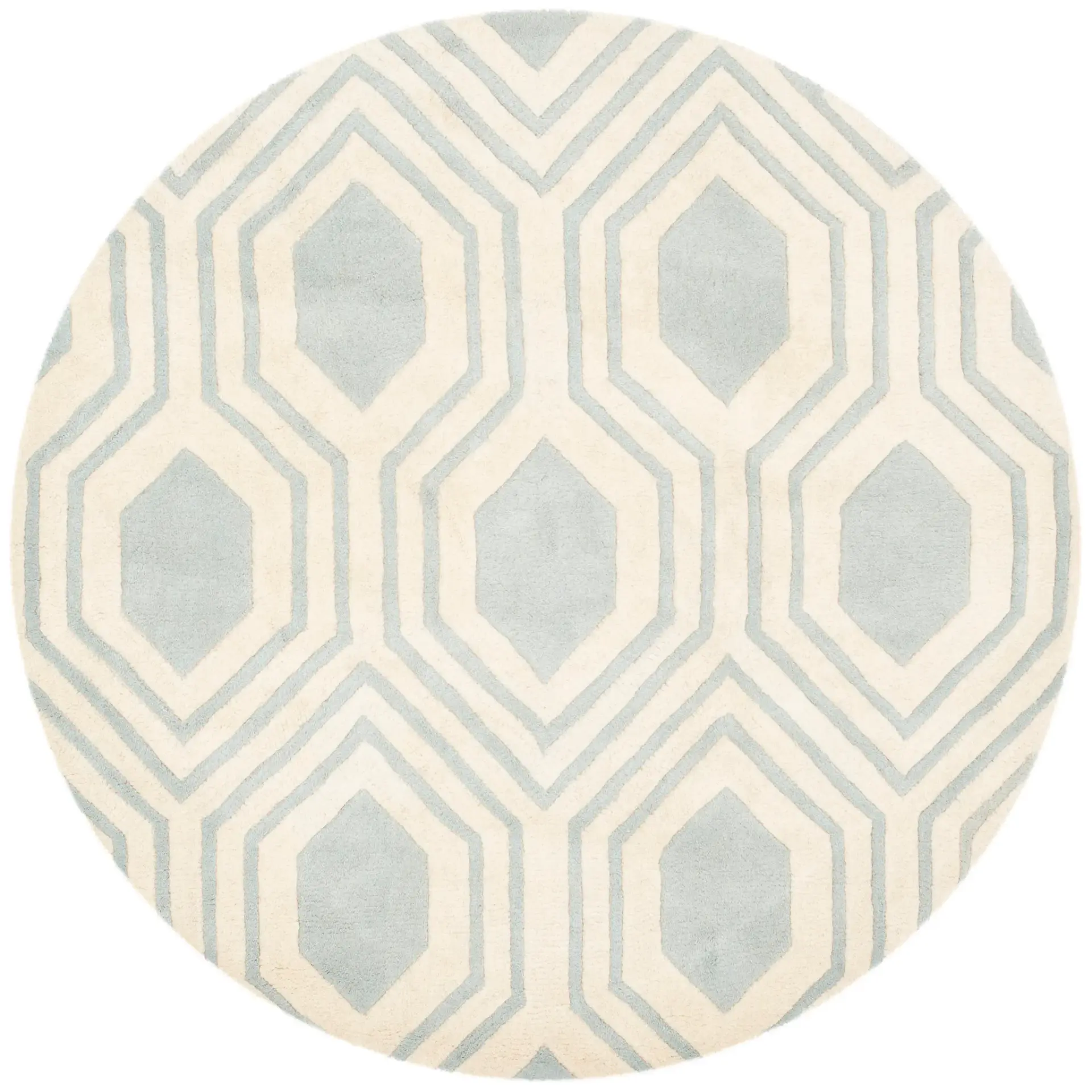 Chatham Honeycomb Hand-Tufted Wool Rug