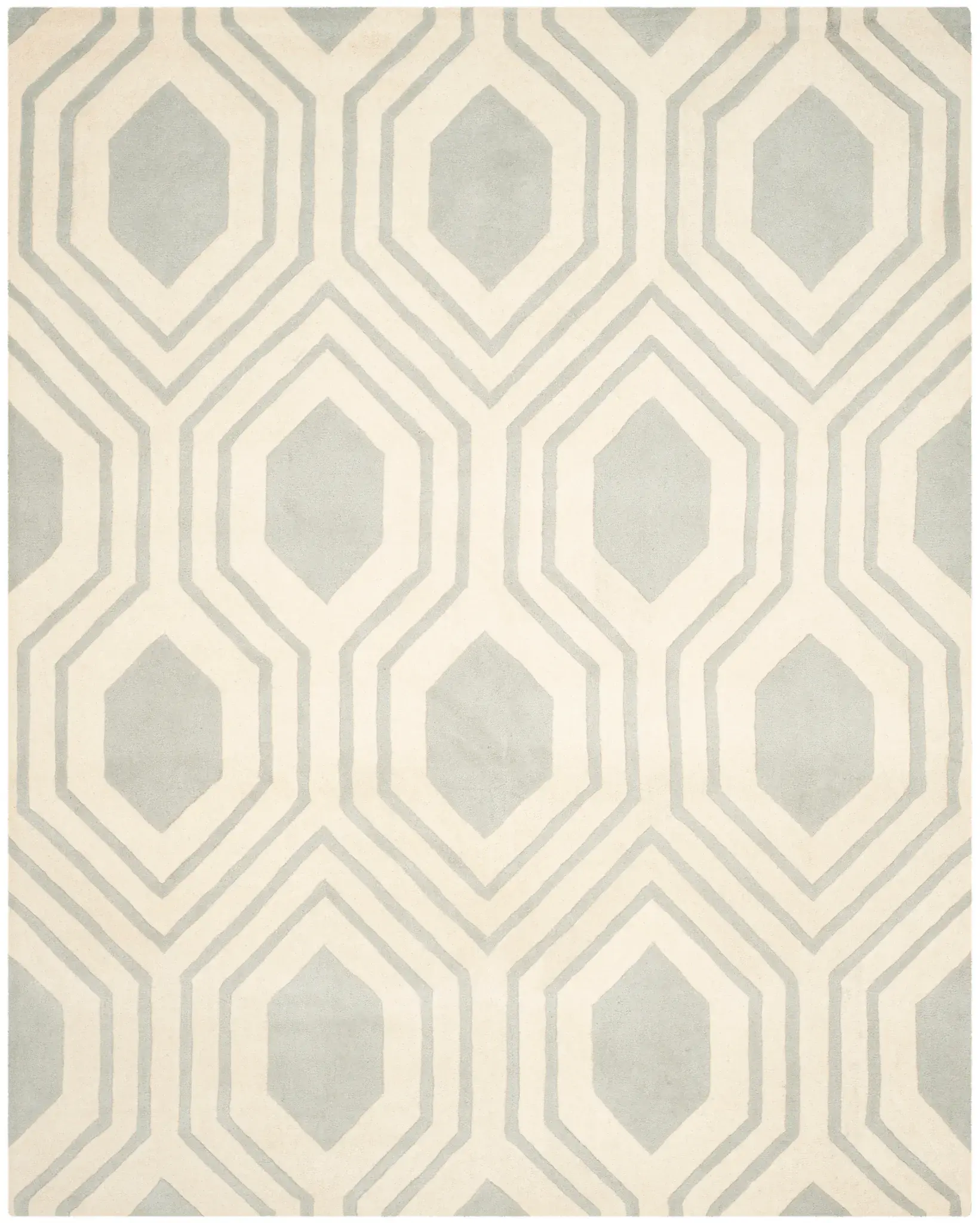 Chatham Honeycomb Hand-Tufted Wool Rug