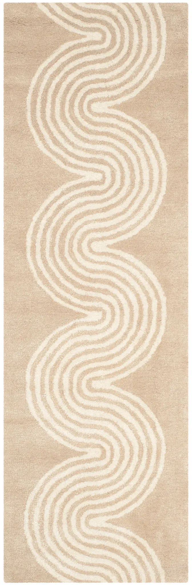 Chatham Wavy Stripe Hand-Tufted Wool Rug