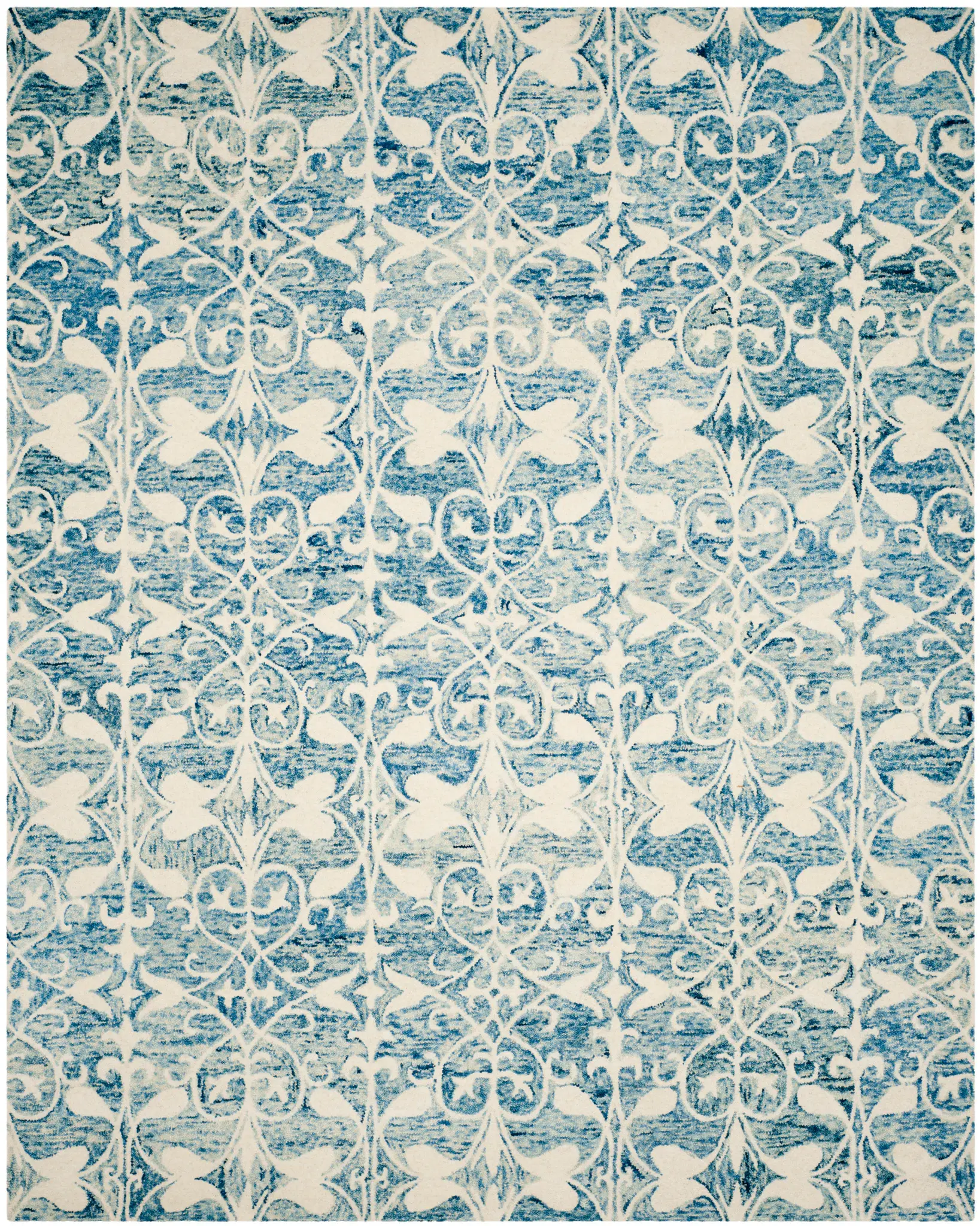 Chatham Scrolling Foliage Hand-Tufted Wool Rug